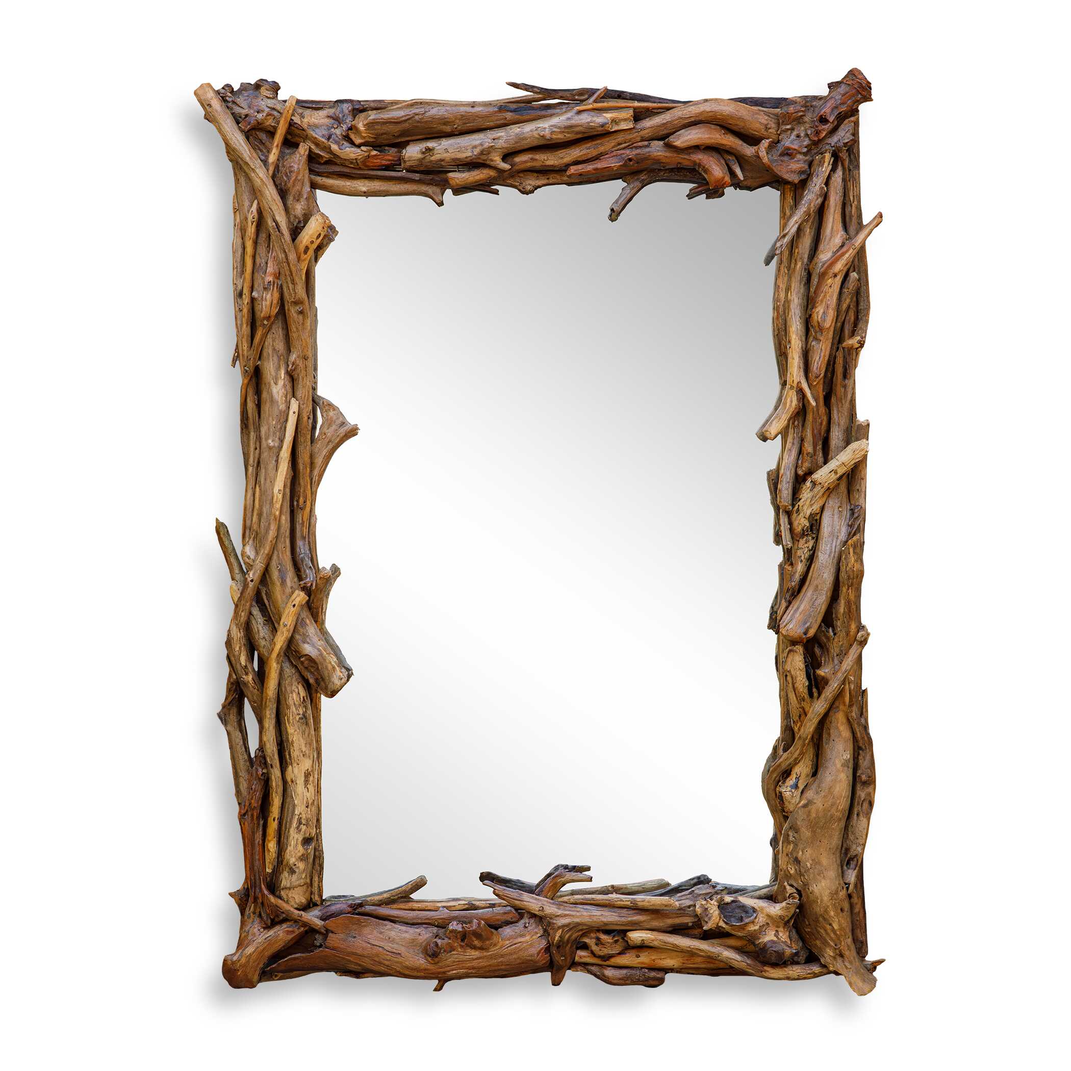Uttermost Rooted Reflection Natural Mirror