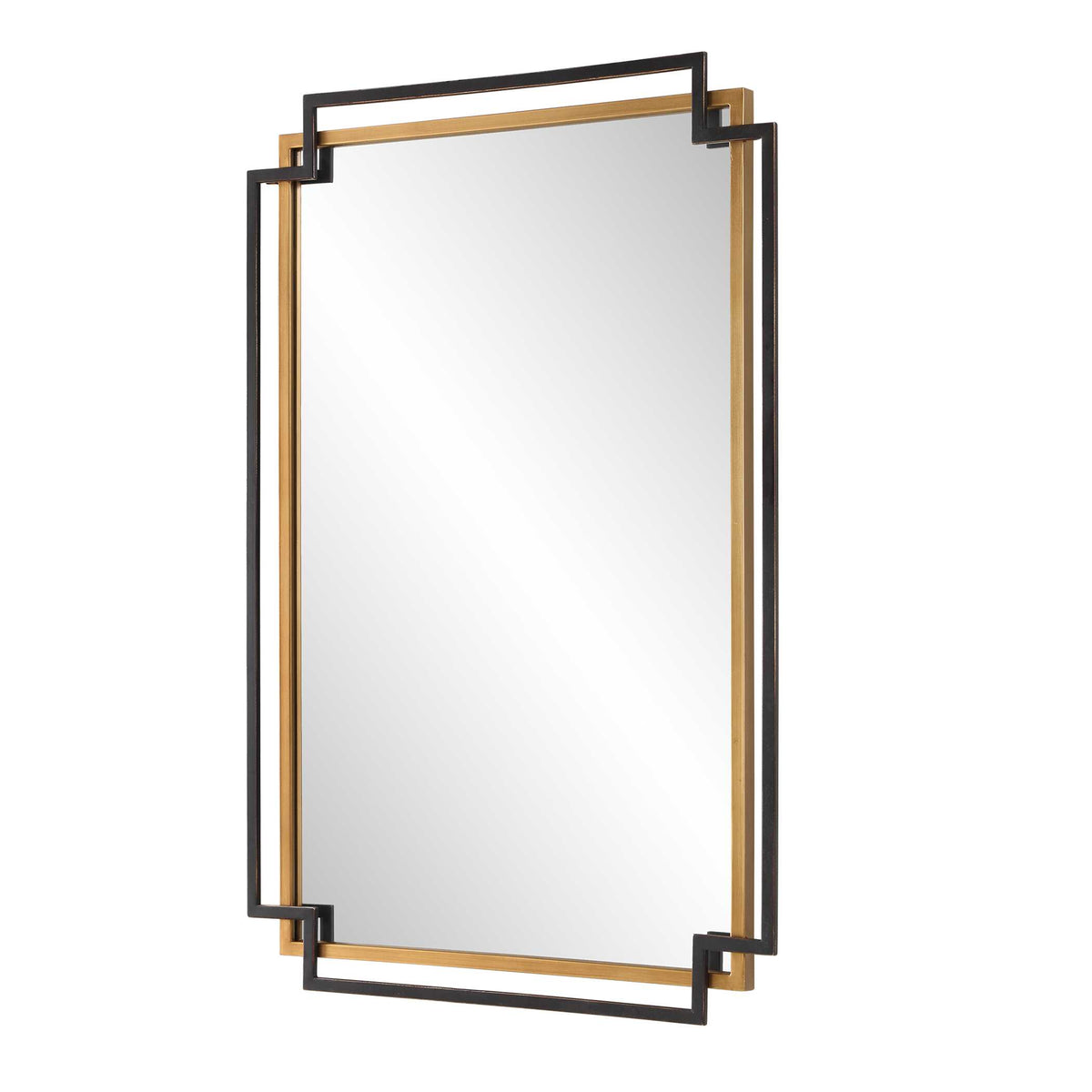 Merrowyn Bronze Iron Wall Mirror