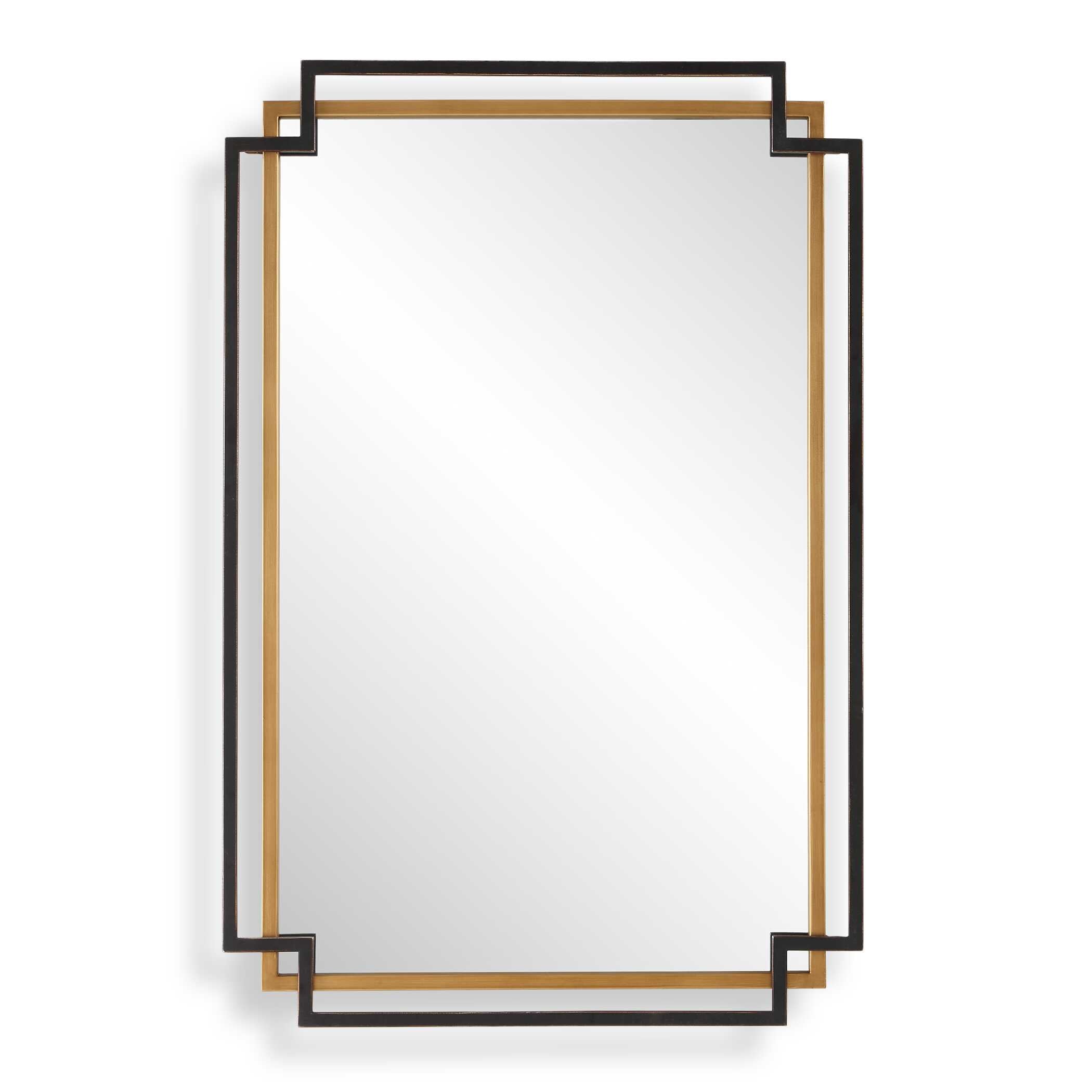Merrowyn Bronze Iron Wall Mirror