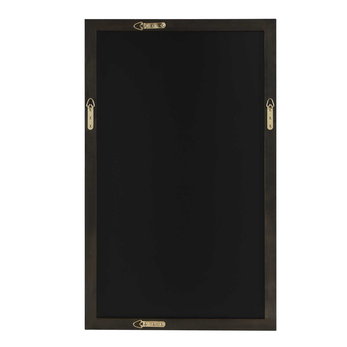 Oakhaven Rectangular Gold Wood Wall Mirror