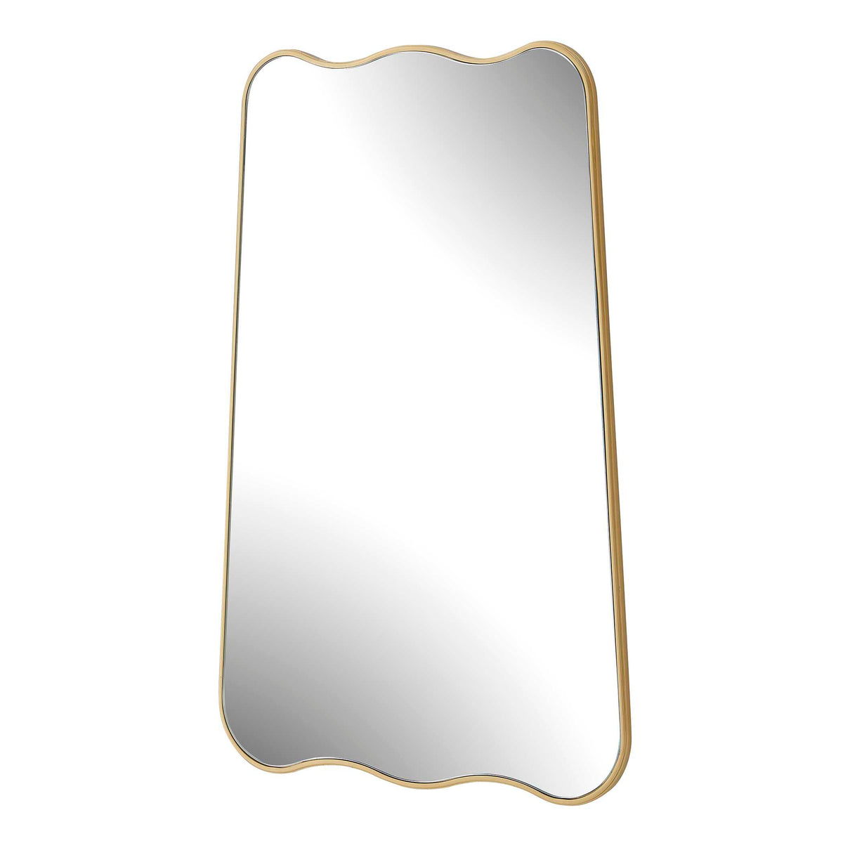 Kestrelle Gold Wood Wall Mirror