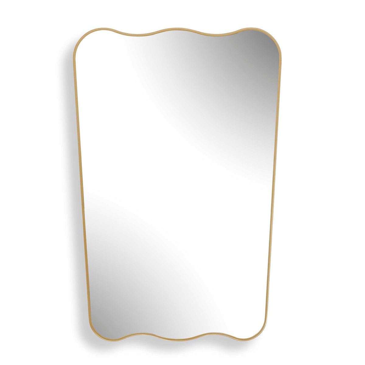 Kestrelle Gold Wood Wall Mirror