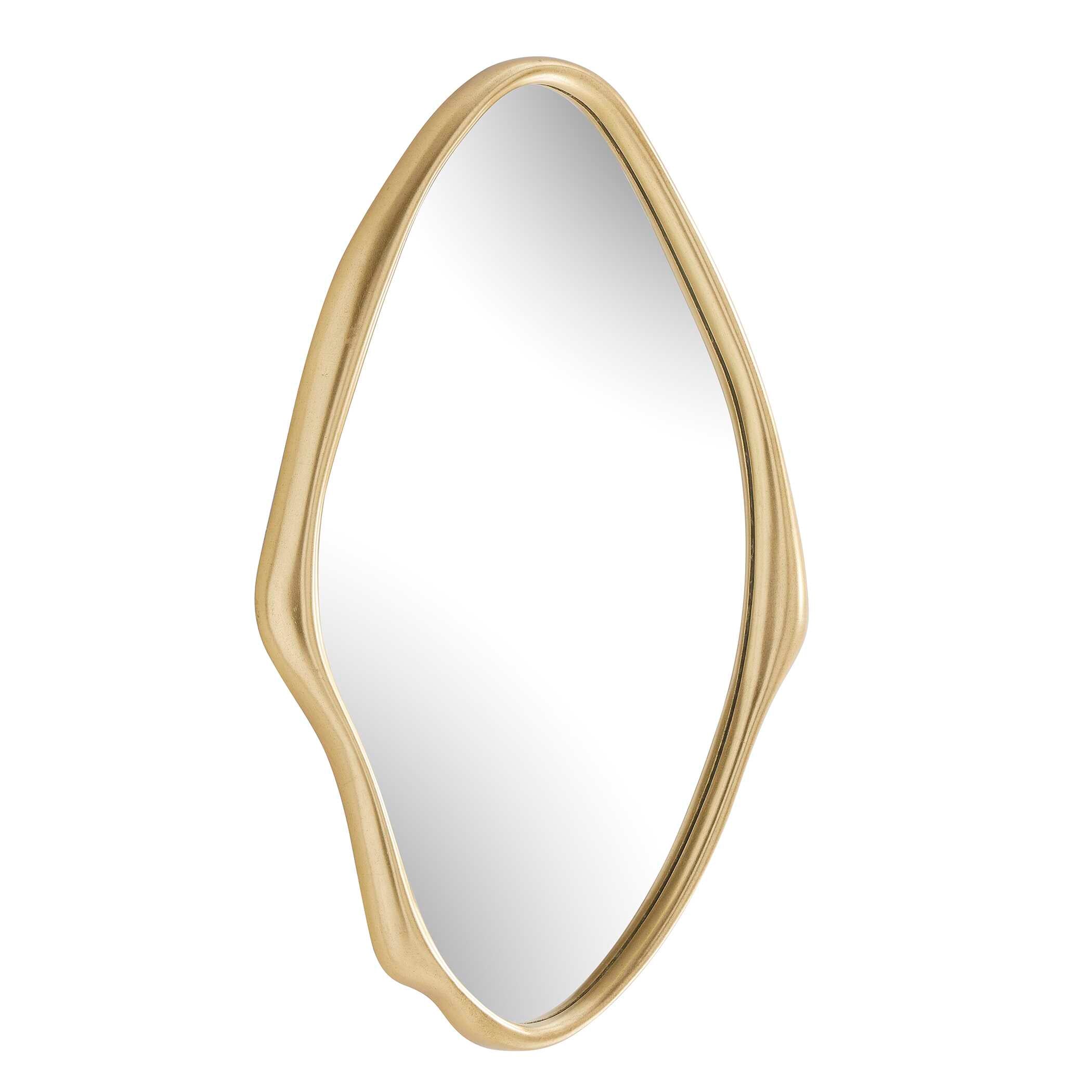 Uttermost Aster Abstract Gold Mirror