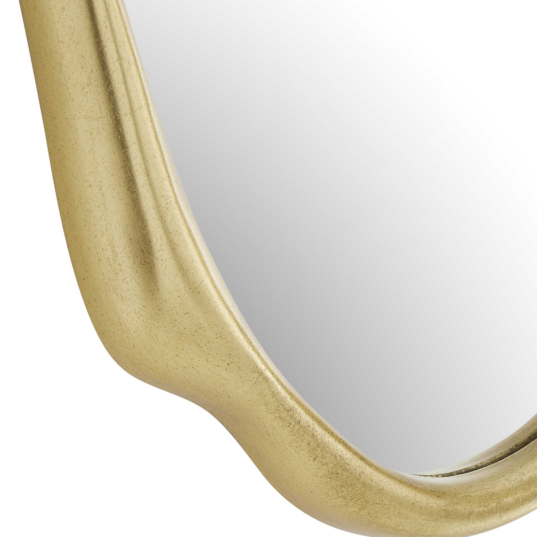 Uttermost Aster Abstract Gold Mirror