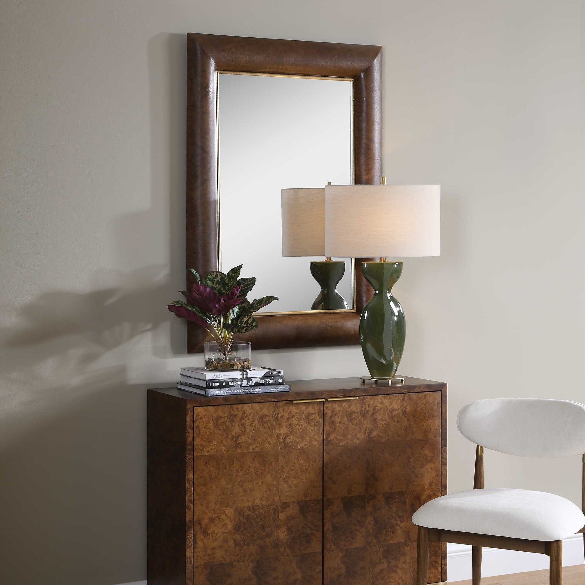Uttermost Donovan Wood Mirror