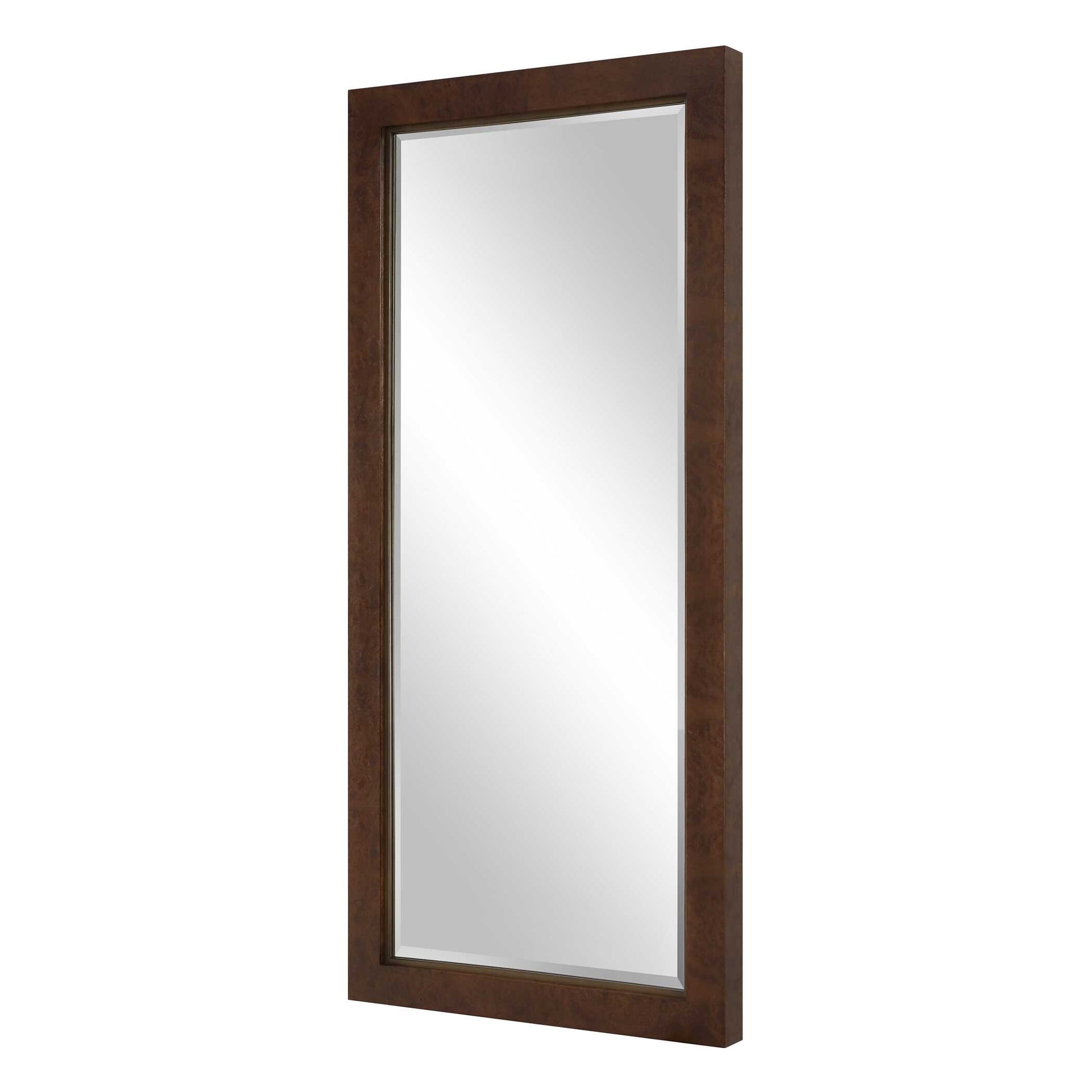 Uttermost Durant Tall Wood Mirror
