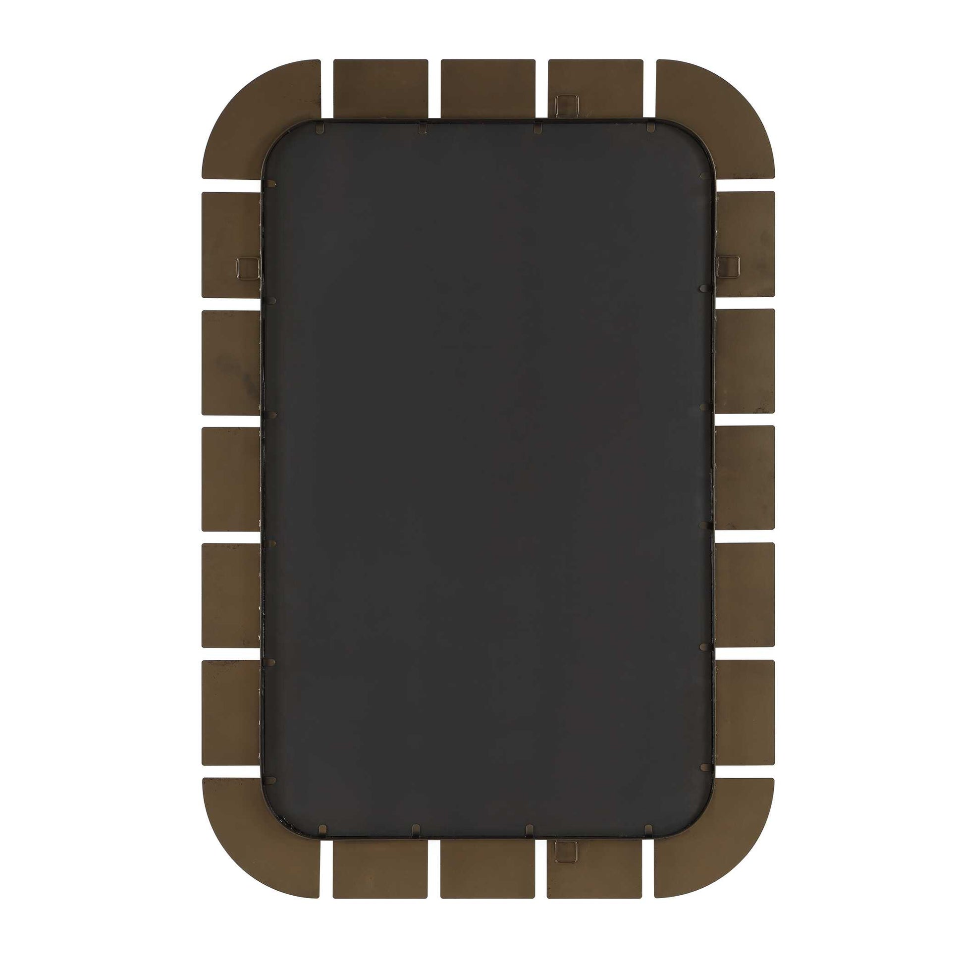 Uttermost Segment Dark Bronze Mirror