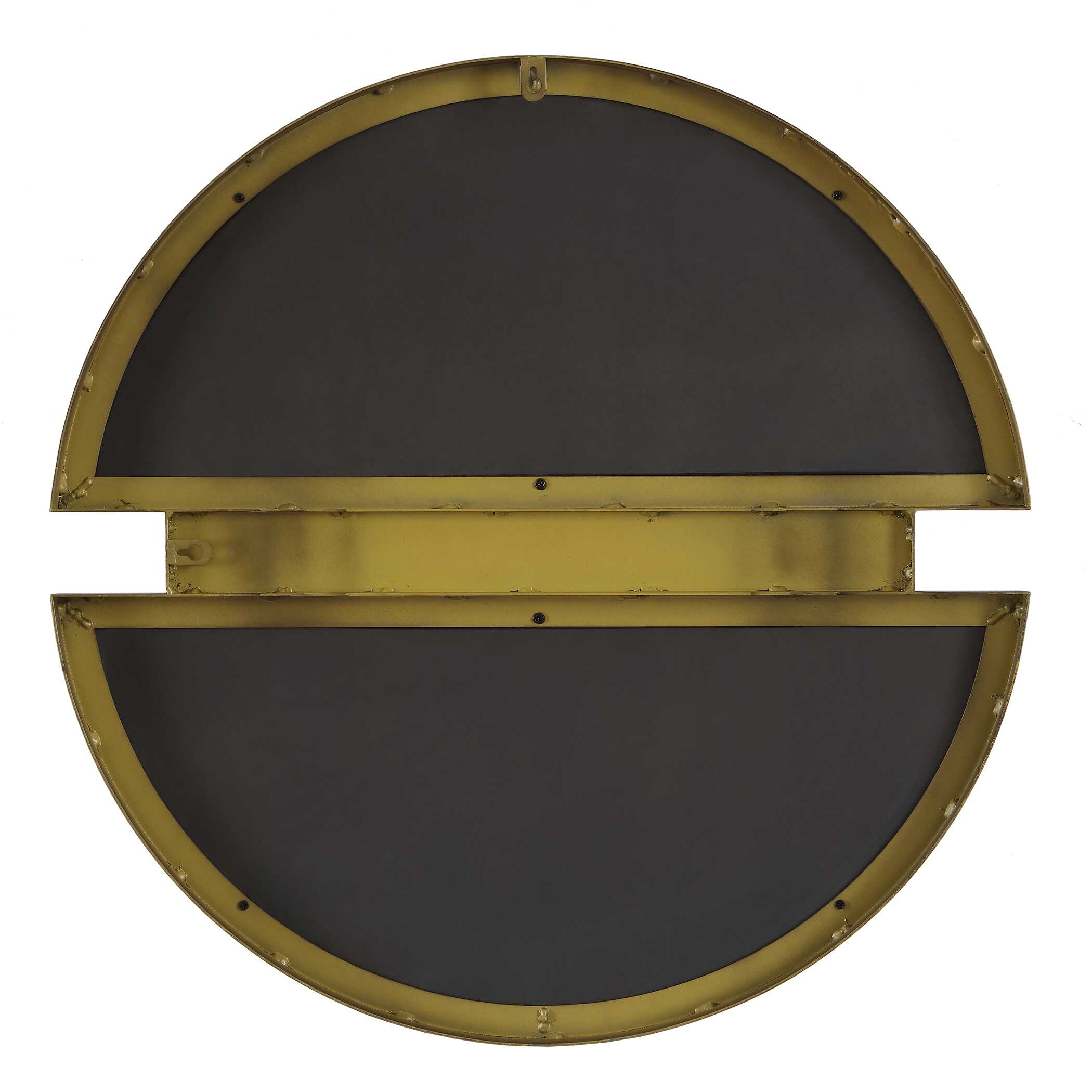 Uttermost Hanover Divided Round Mirror