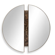 Uttermost Hanover Divided Round Mirror