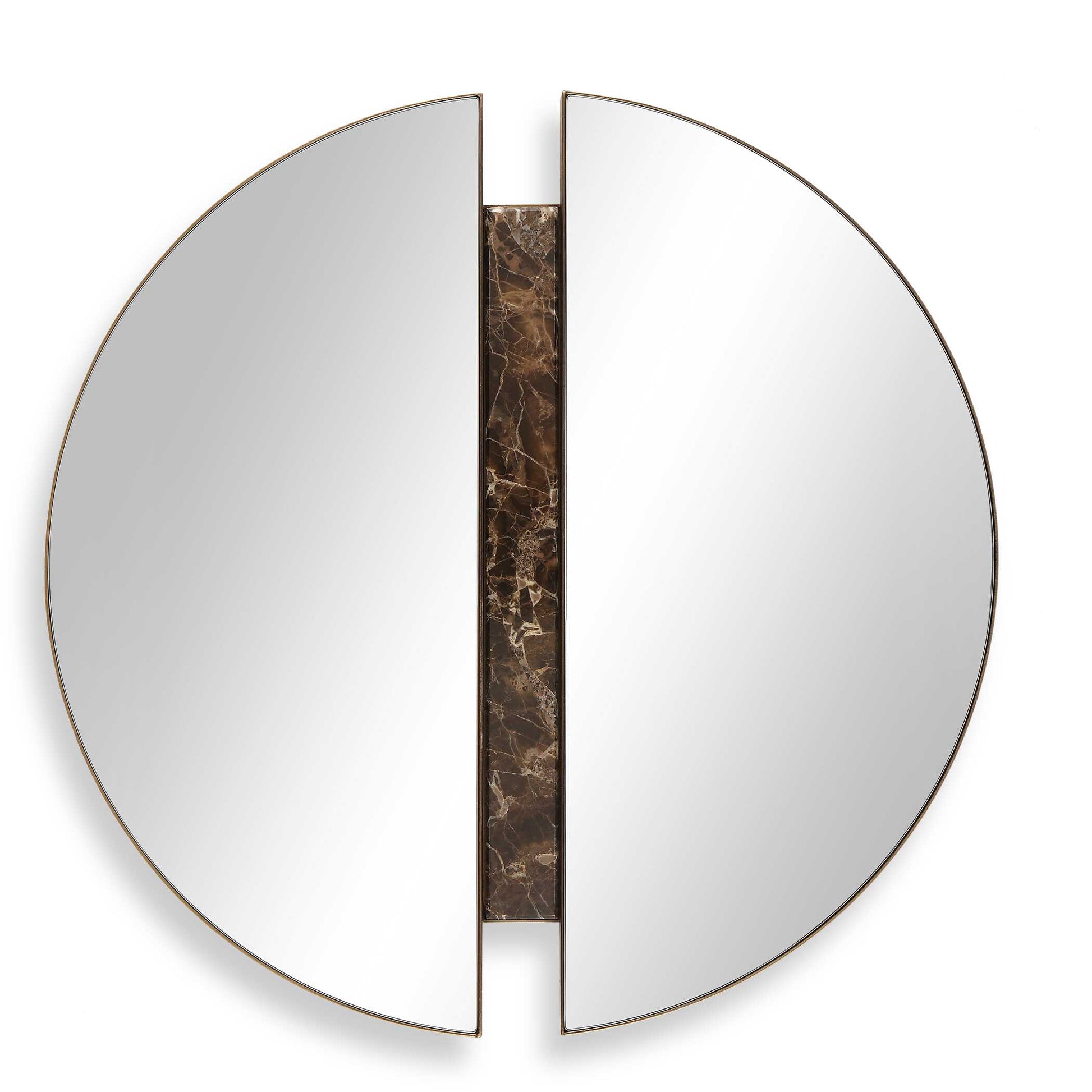 Uttermost Hanover Divided Round Mirror