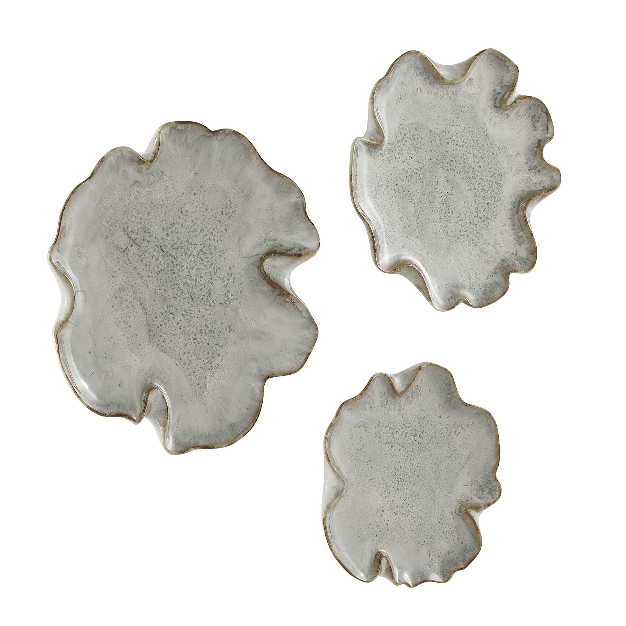 Uttermost Selene Gray Wall Decor, S/3