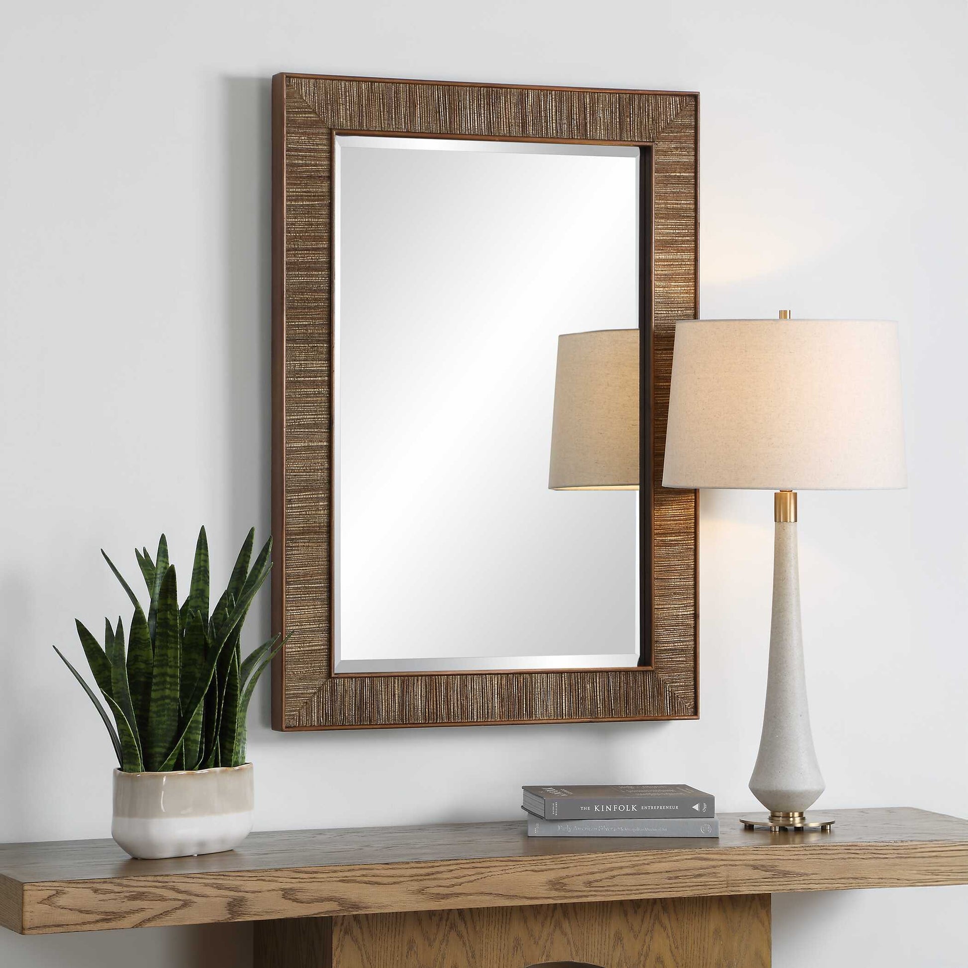 Uttermost Aldous Walnut Mirror