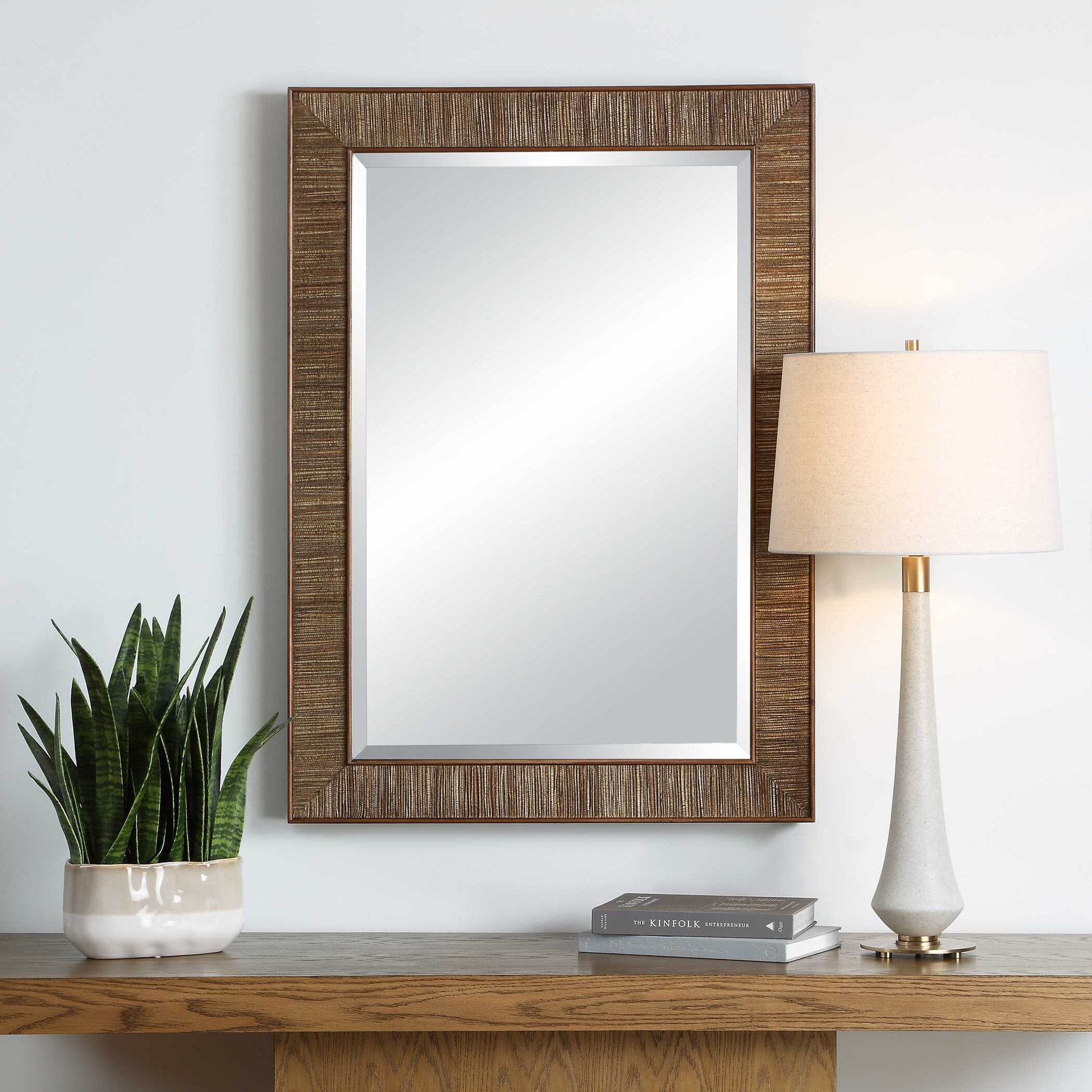 Uttermost Aldous Walnut Mirror