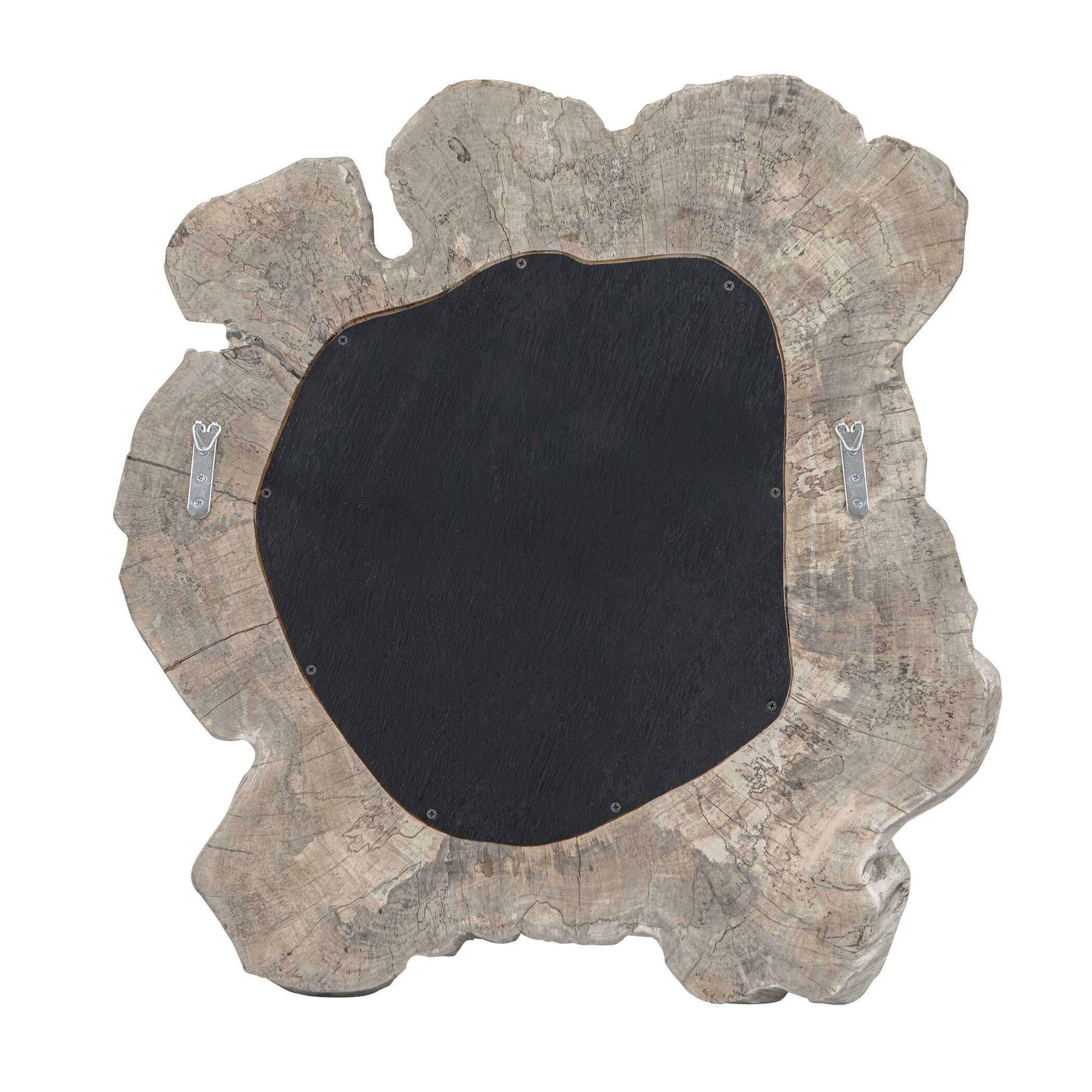 Uttermost Ariadne Round Wood Mirror