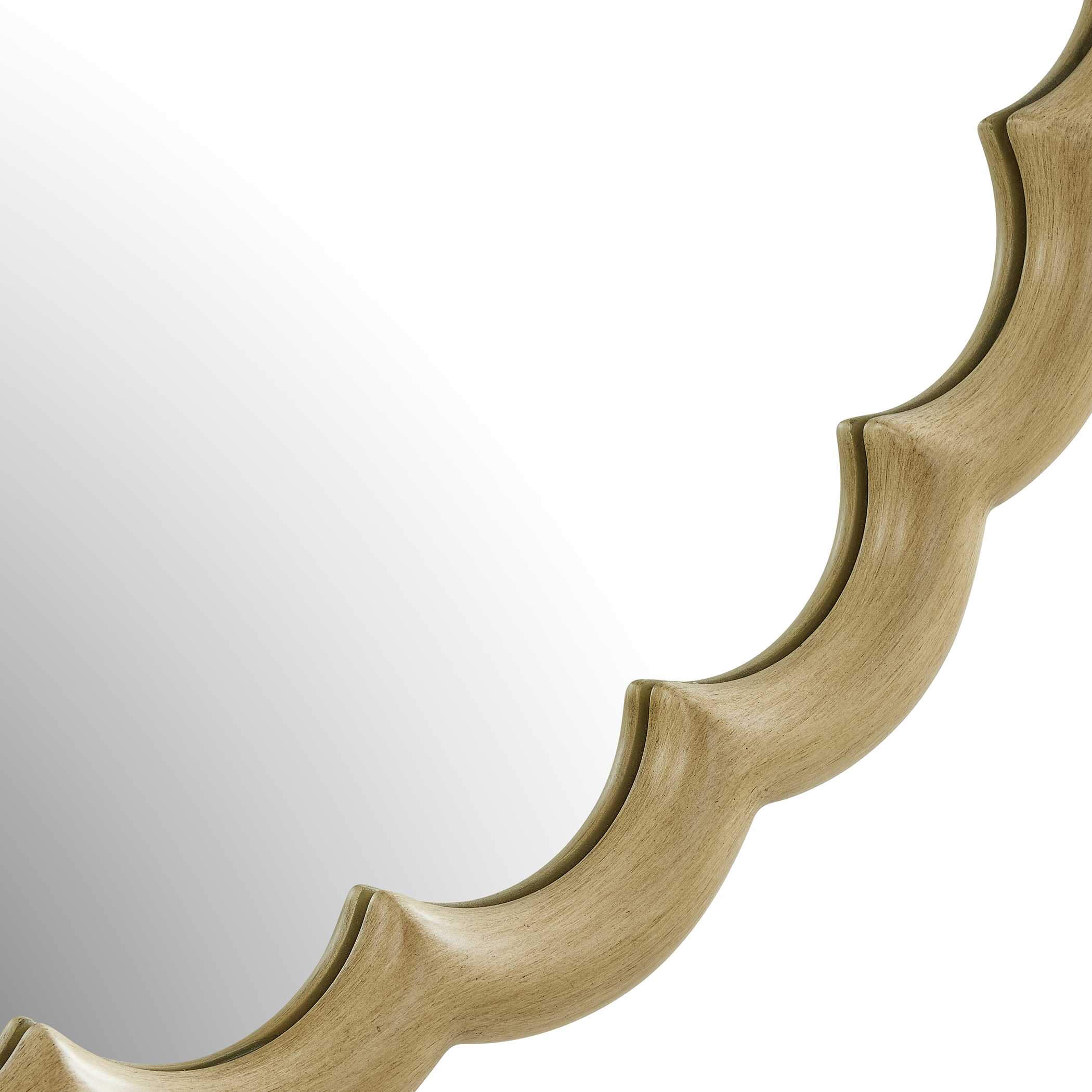 Uttermost Cerrito Burnished Ivory Round Mirror