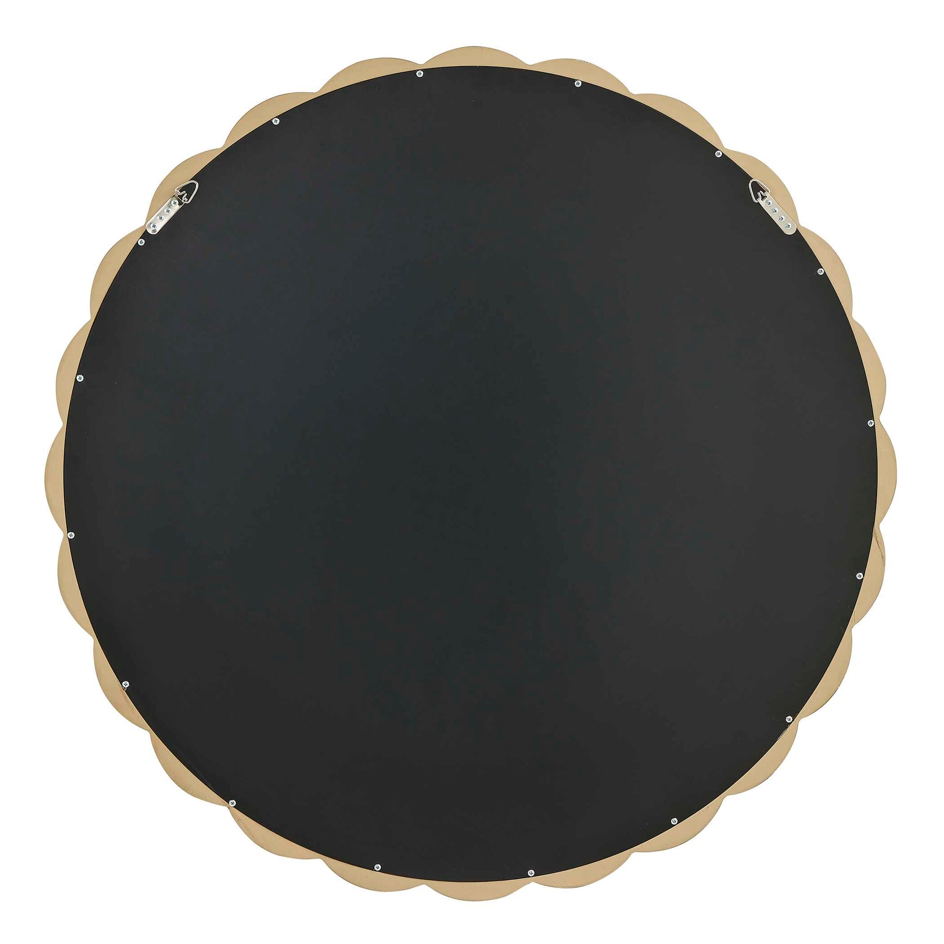 Uttermost Cerrito Burnished Ivory Round Mirror