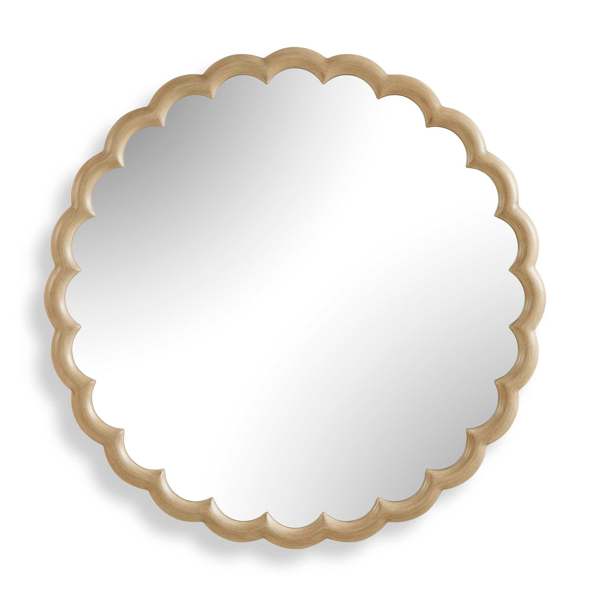 Uttermost Cerrito Burnished Ivory Round Mirror