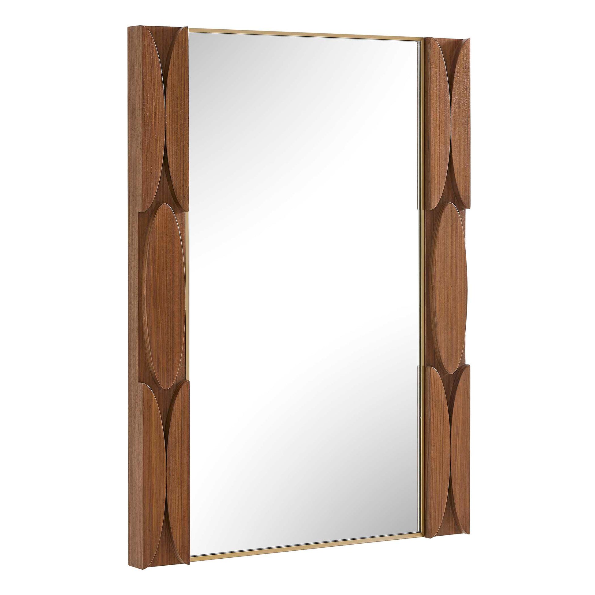 Uttermost Macario Mid-Century Wood Mirror