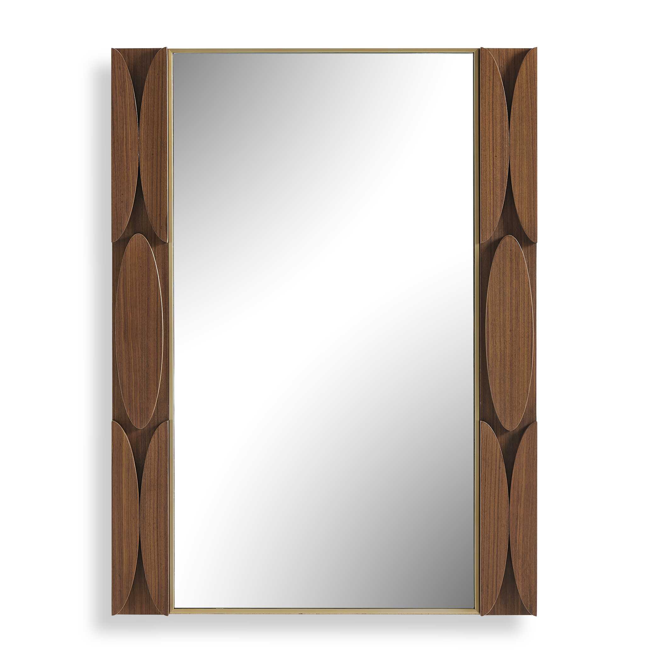 Uttermost Macario Mid-Century Wood Mirror