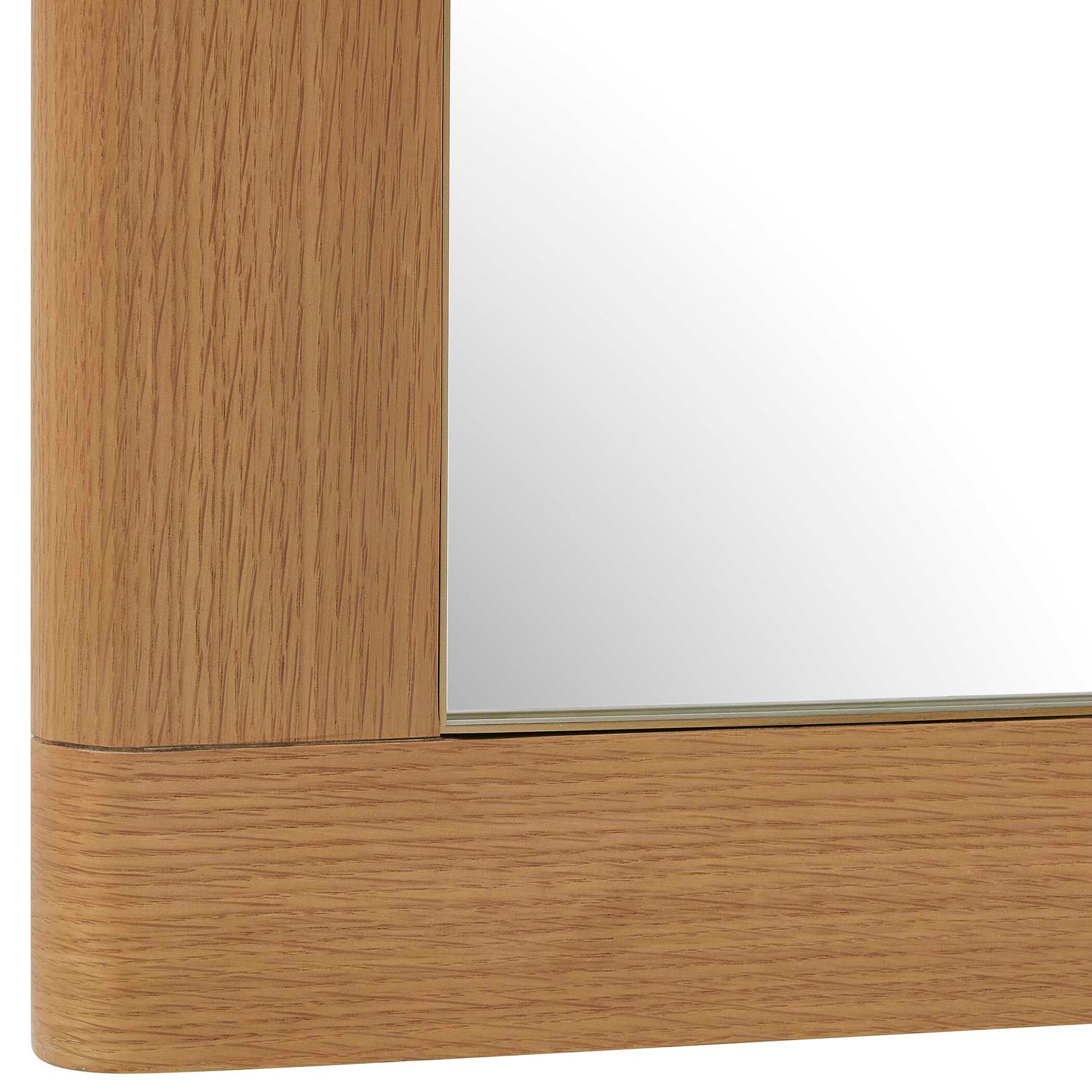 Uttermost Bishop Gunstock Oak Mirror