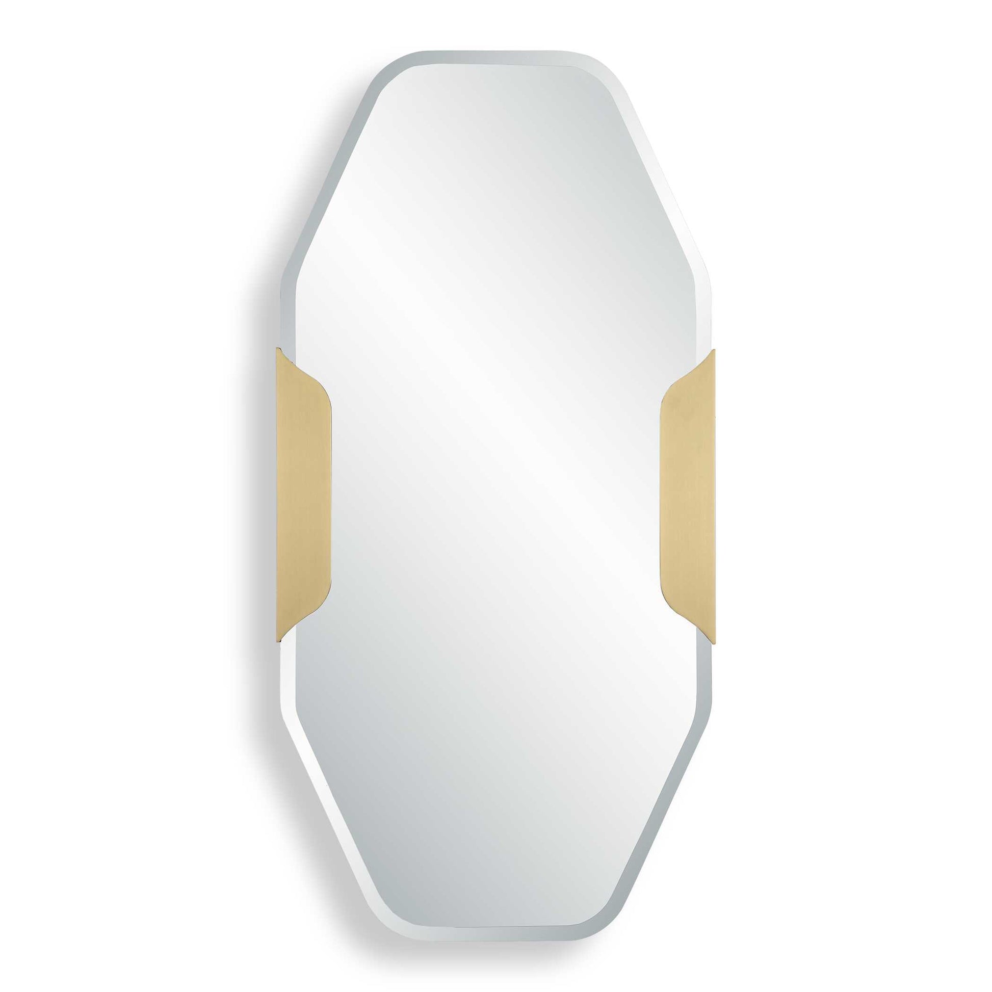 Uttermost Makari Antique Brass Mirror