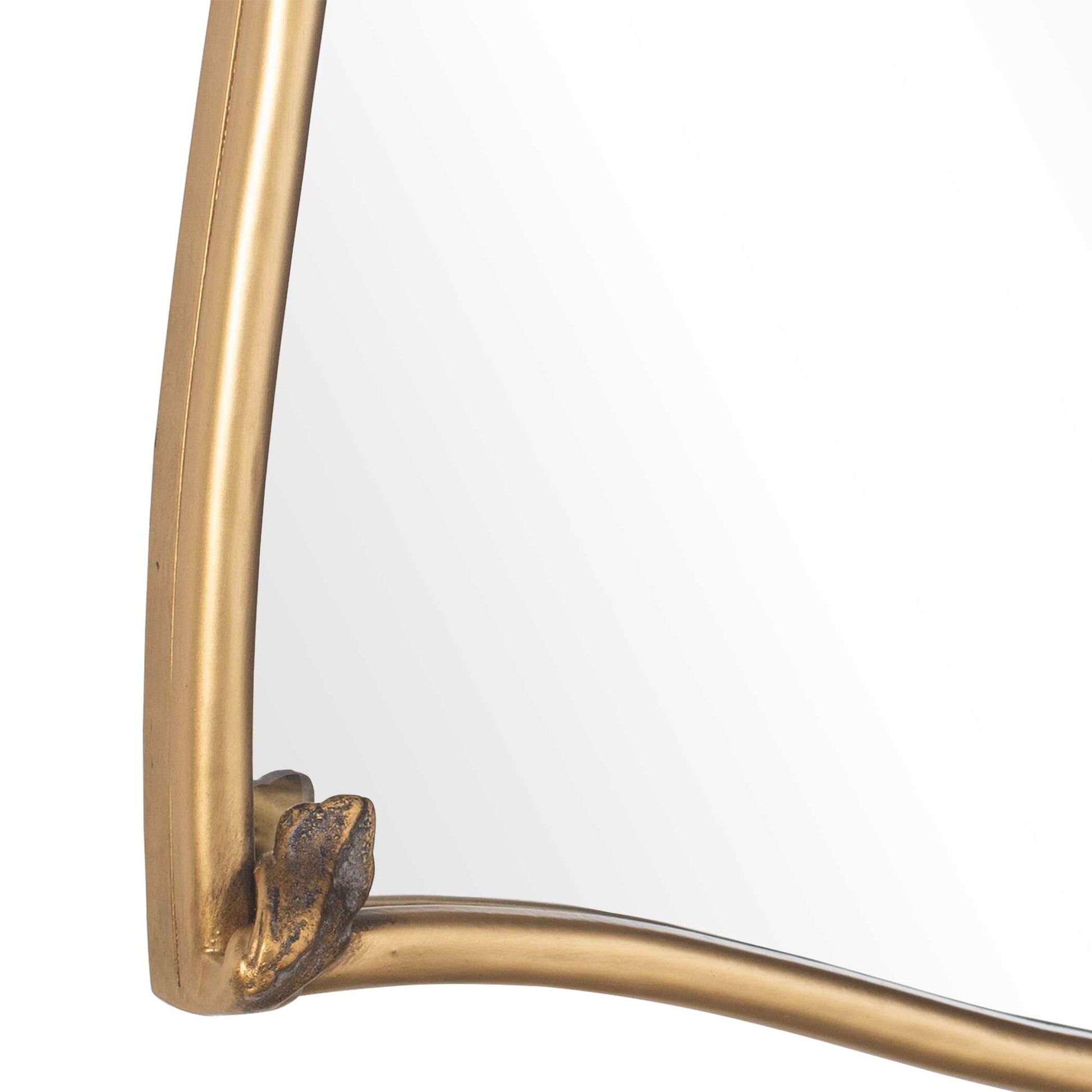 Thornbury Gold Iron Wall Mirror