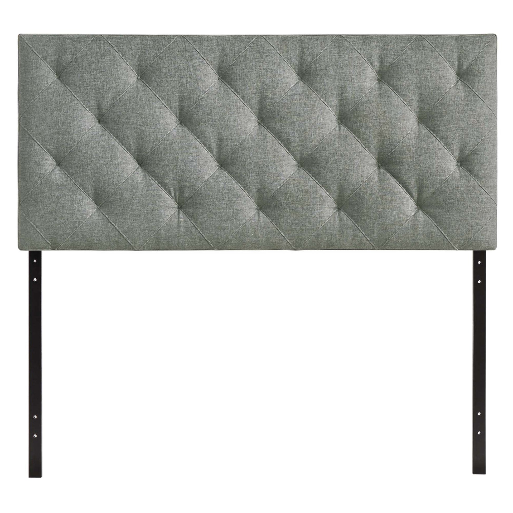 Theodore Upholstered Fabric Headboard - Gray