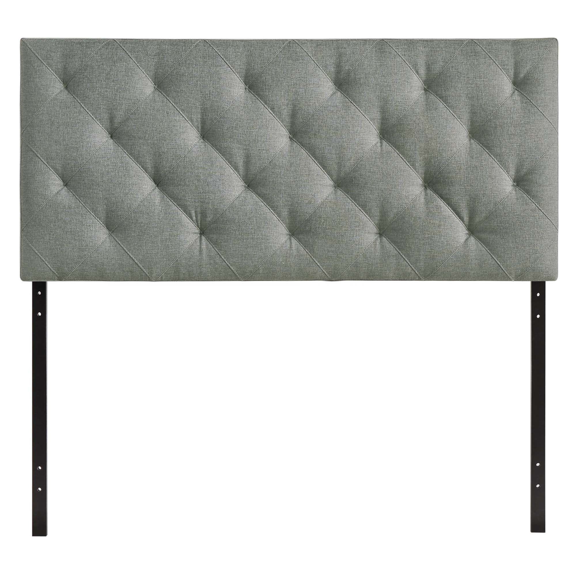 Theodore Upholstered Fabric Headboard - Gray