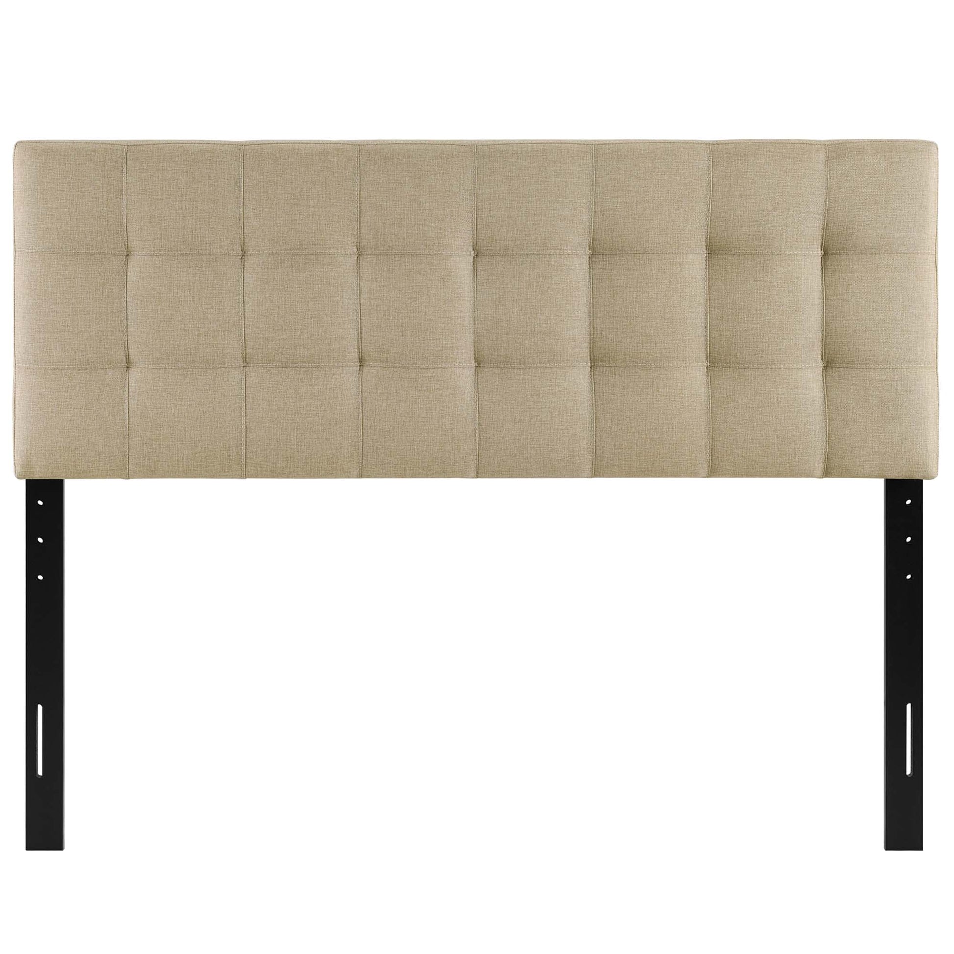Lily Upholstered Fabric King Headboard - Navy
