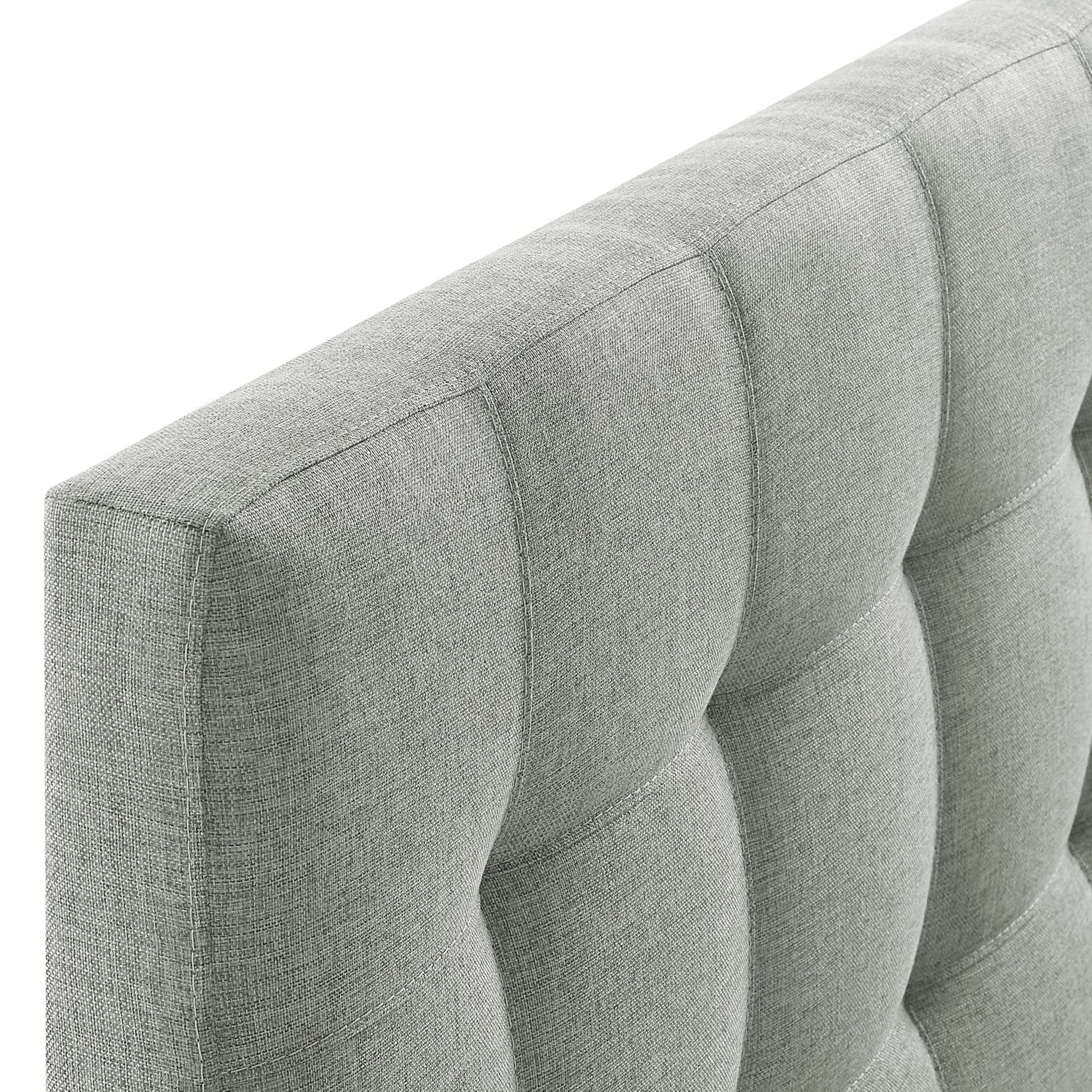 Lily Upholstered Fabric King Headboard