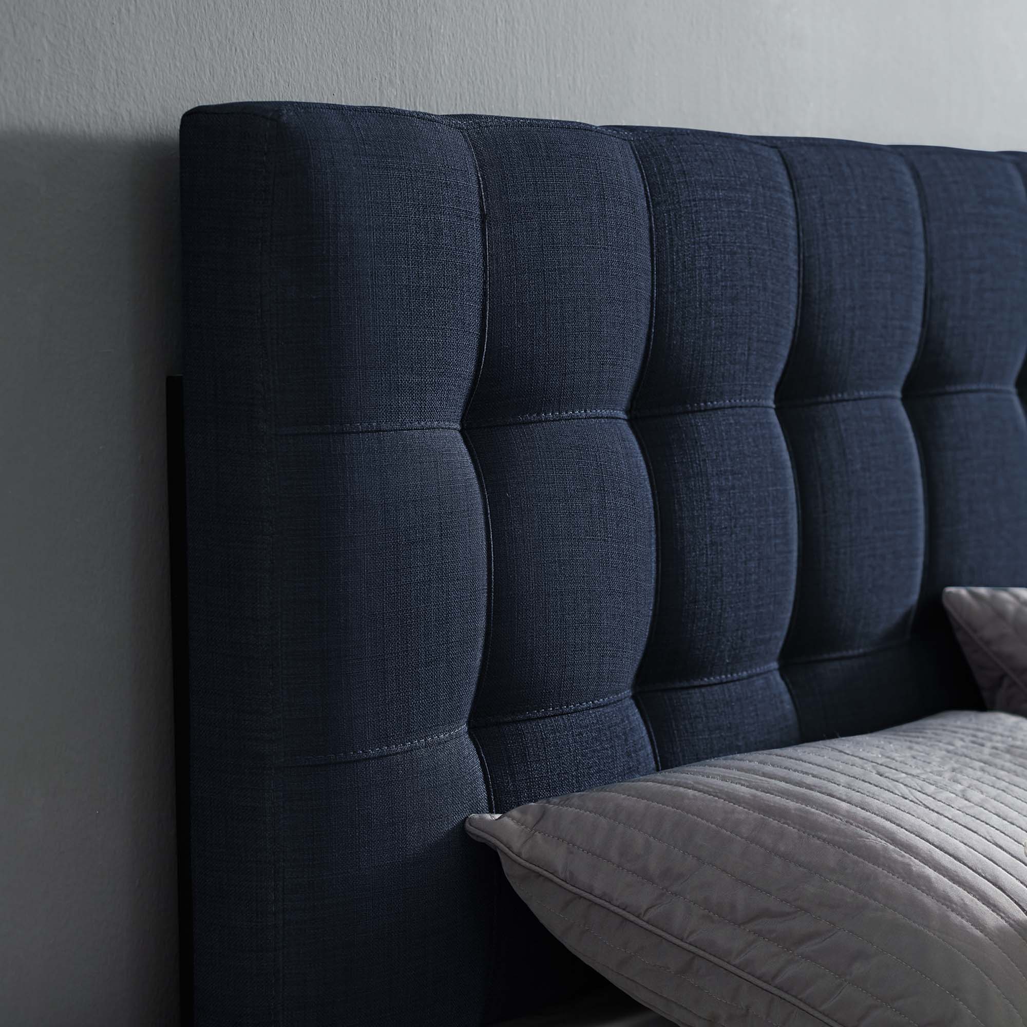 Lily Upholstered Fabric King Headboard