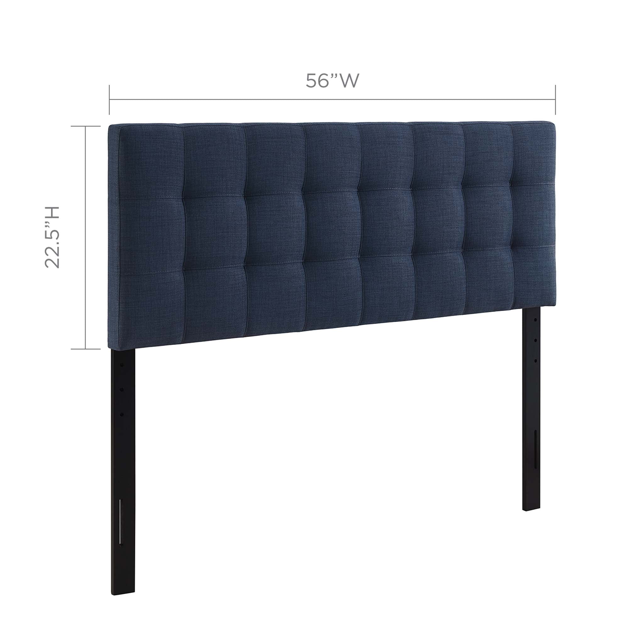 Lily Upholstered Fabric Full Headboard