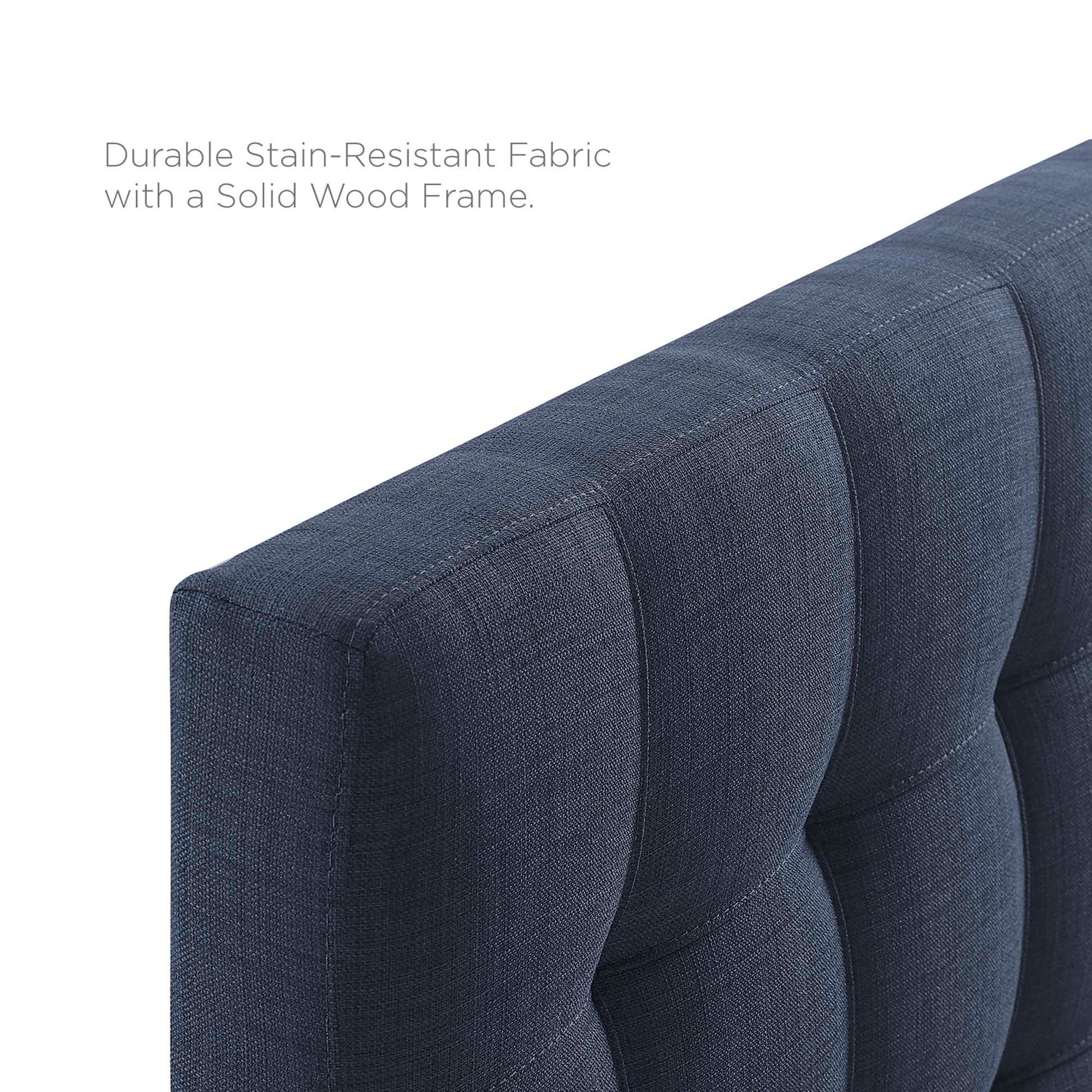 Lily Upholstered Fabric Full Headboard