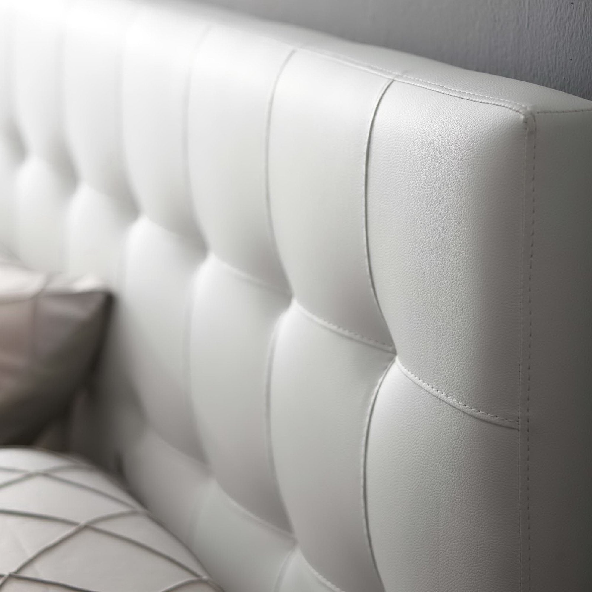 Lily Upholstered Vinyl Full Headboard
