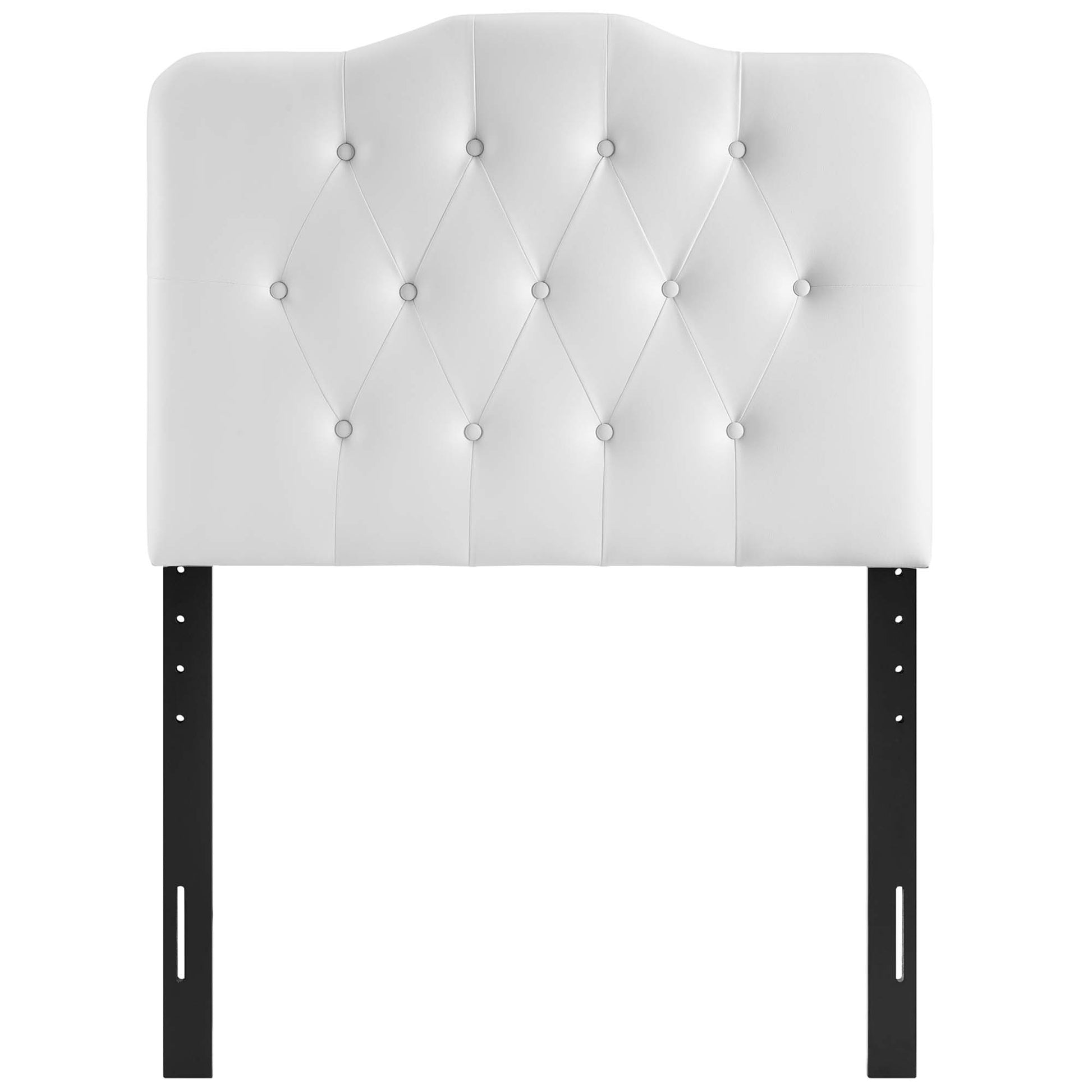 Annabel Upholstered Vinyl Twin Headboard