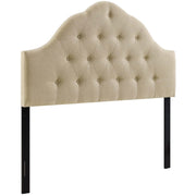 Sovereign Upholstered Fabric Headboard - Beige