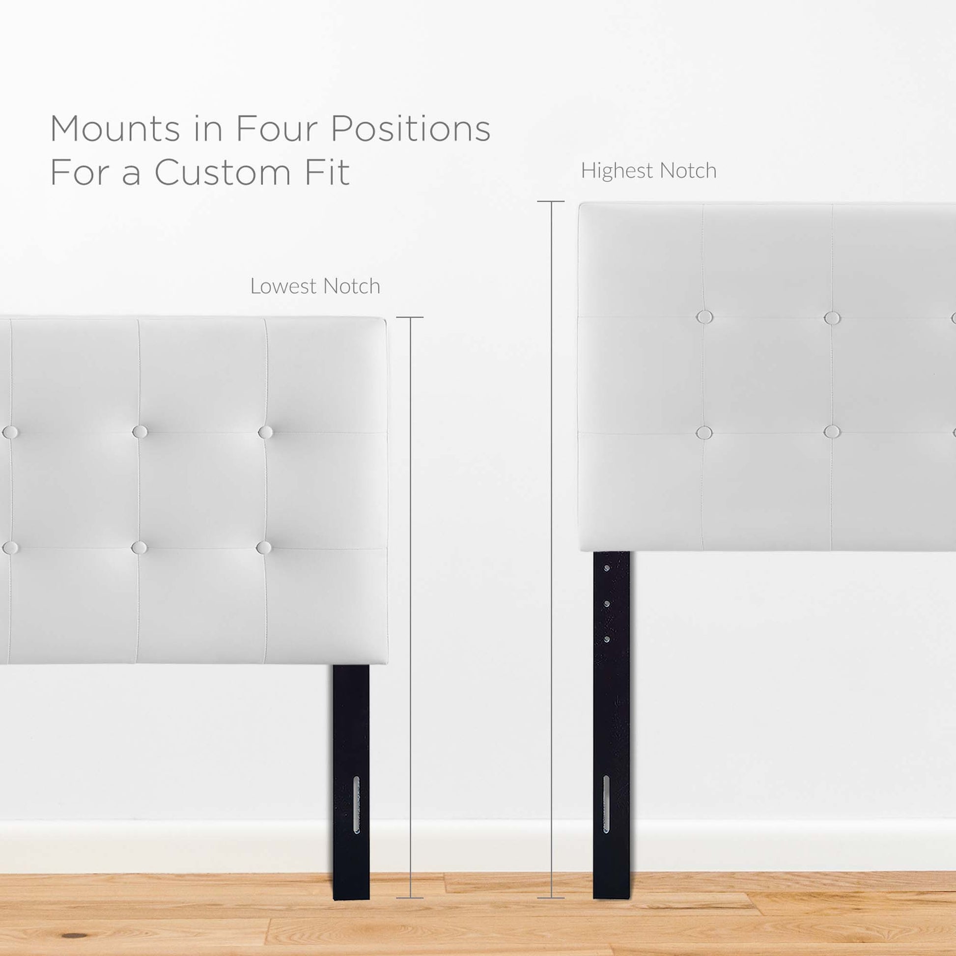 Emily Upholstered Vinyl Headboard