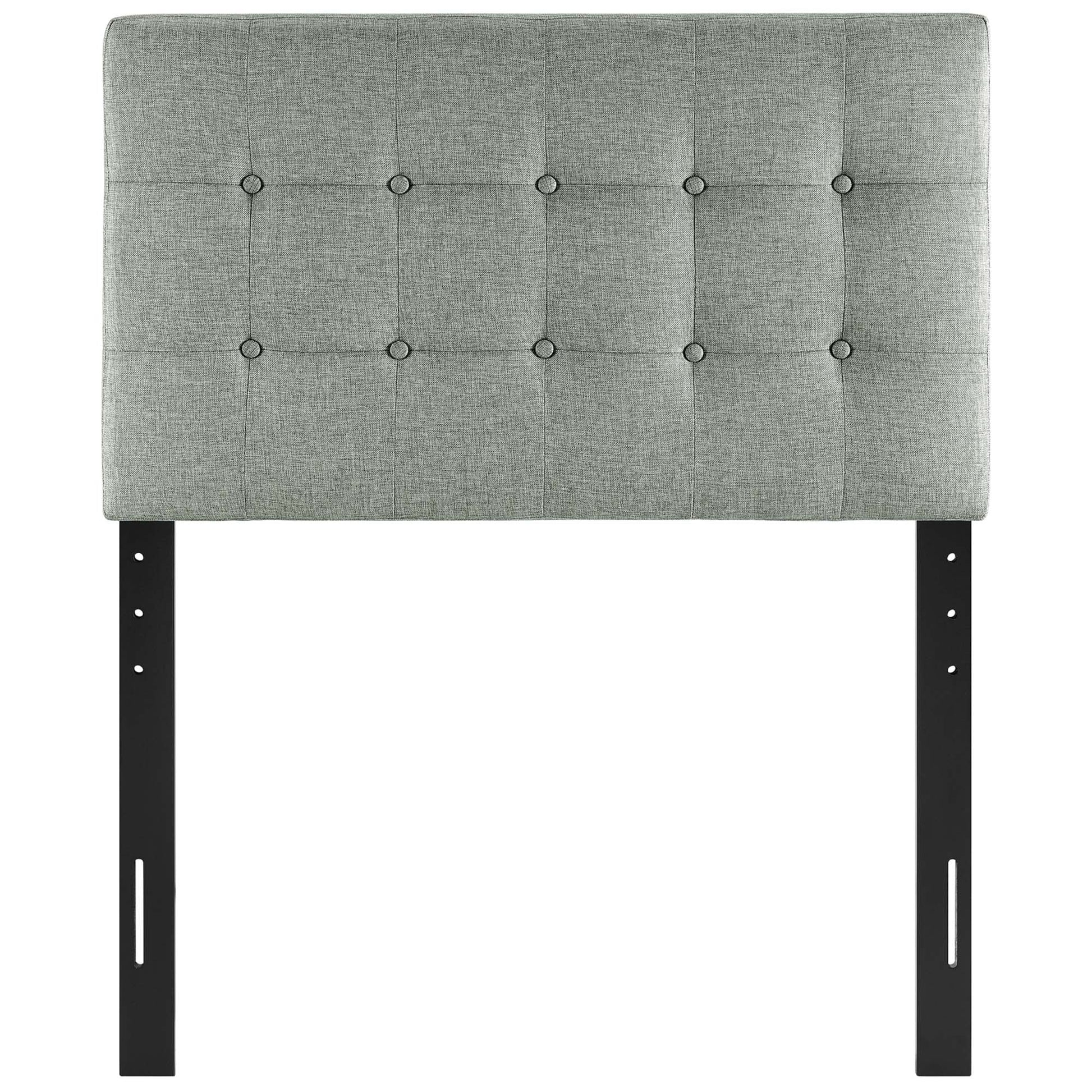 Emily Upholstered Fabric Twin Headboard