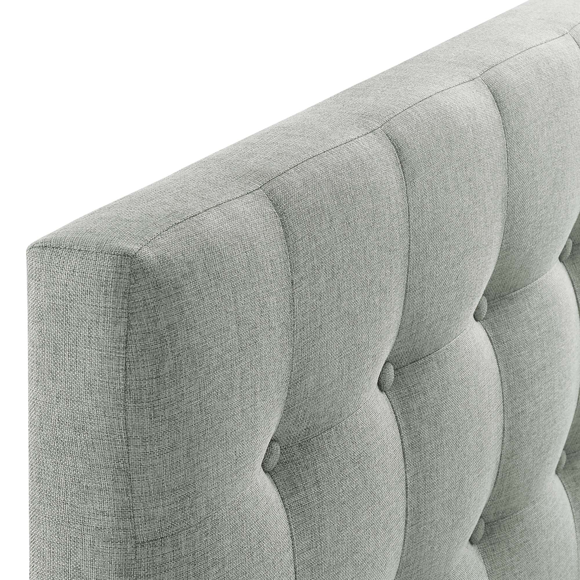 Emily Upholstered Fabric Twin Headboard