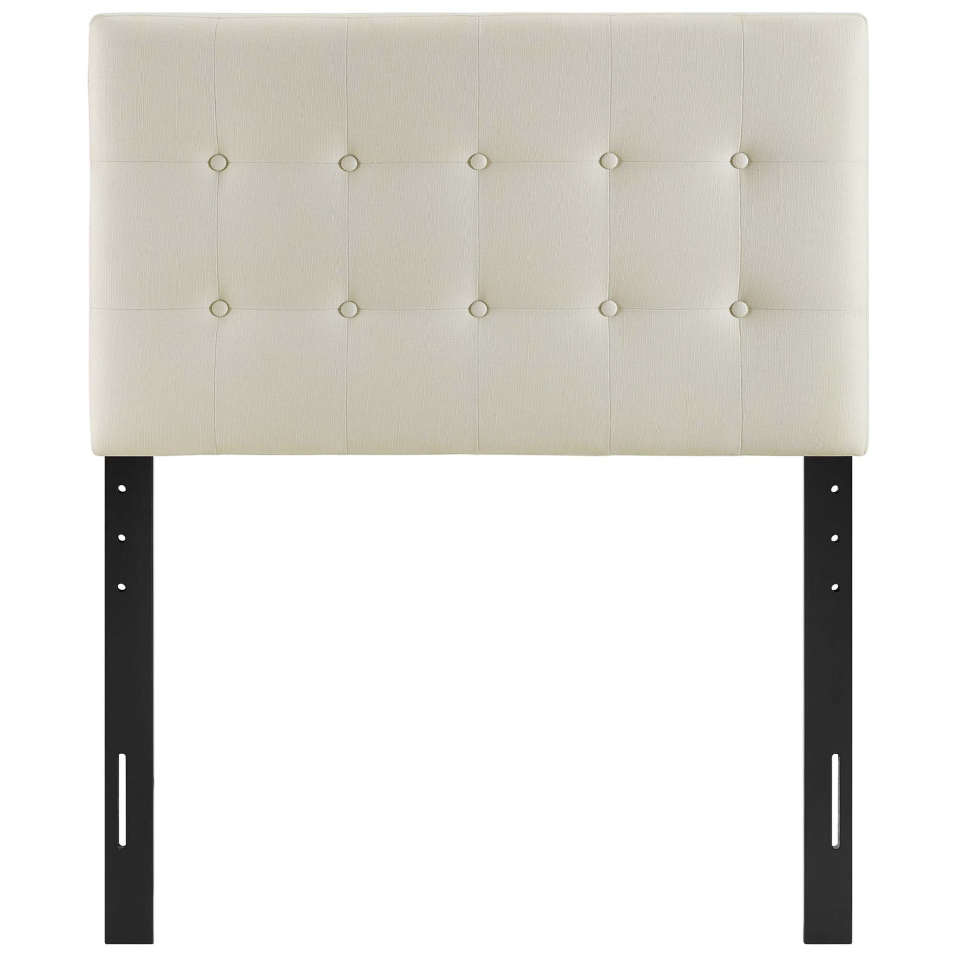 Emily Upholstered Fabric Twin Headboard