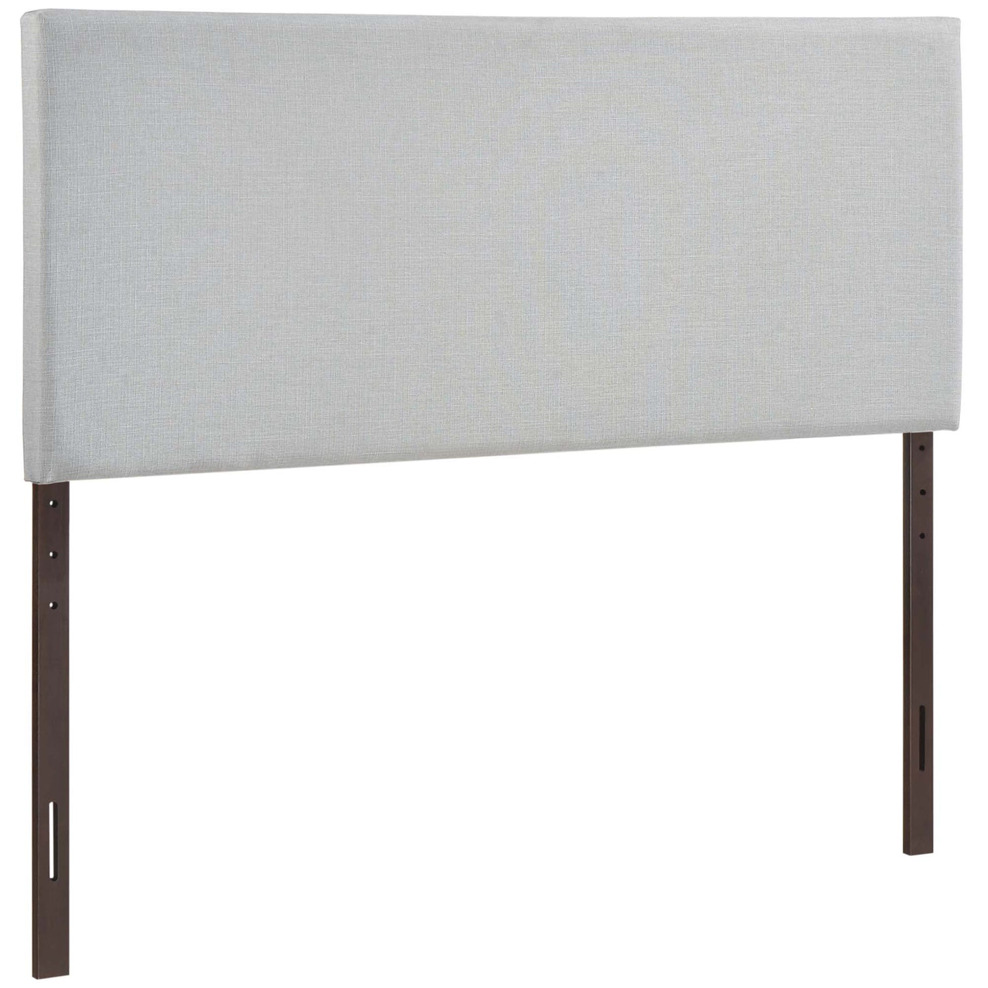 Region Upholstered Fabric King Headboard - Sky Gray