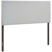 Region Upholstered Fabric Full Headboard - Sky Gray