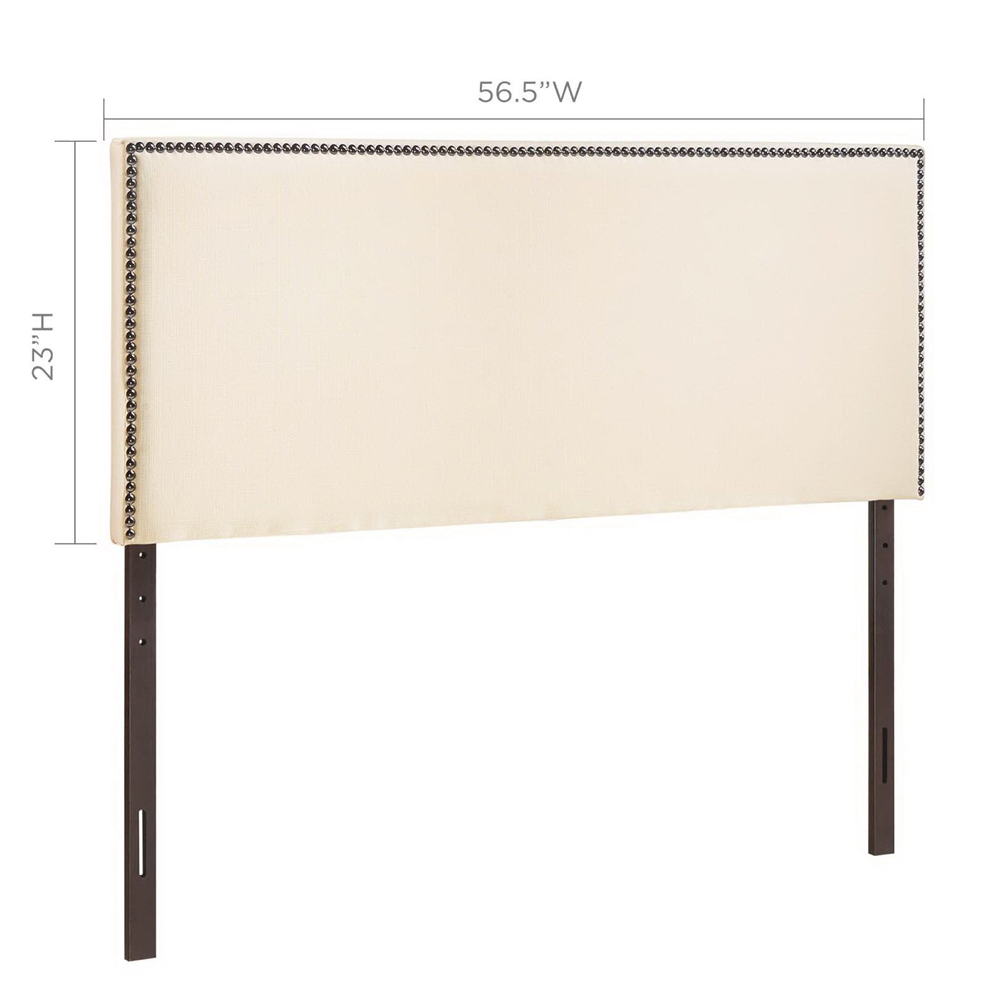 Region Nailhead Upholstered Full Headboard