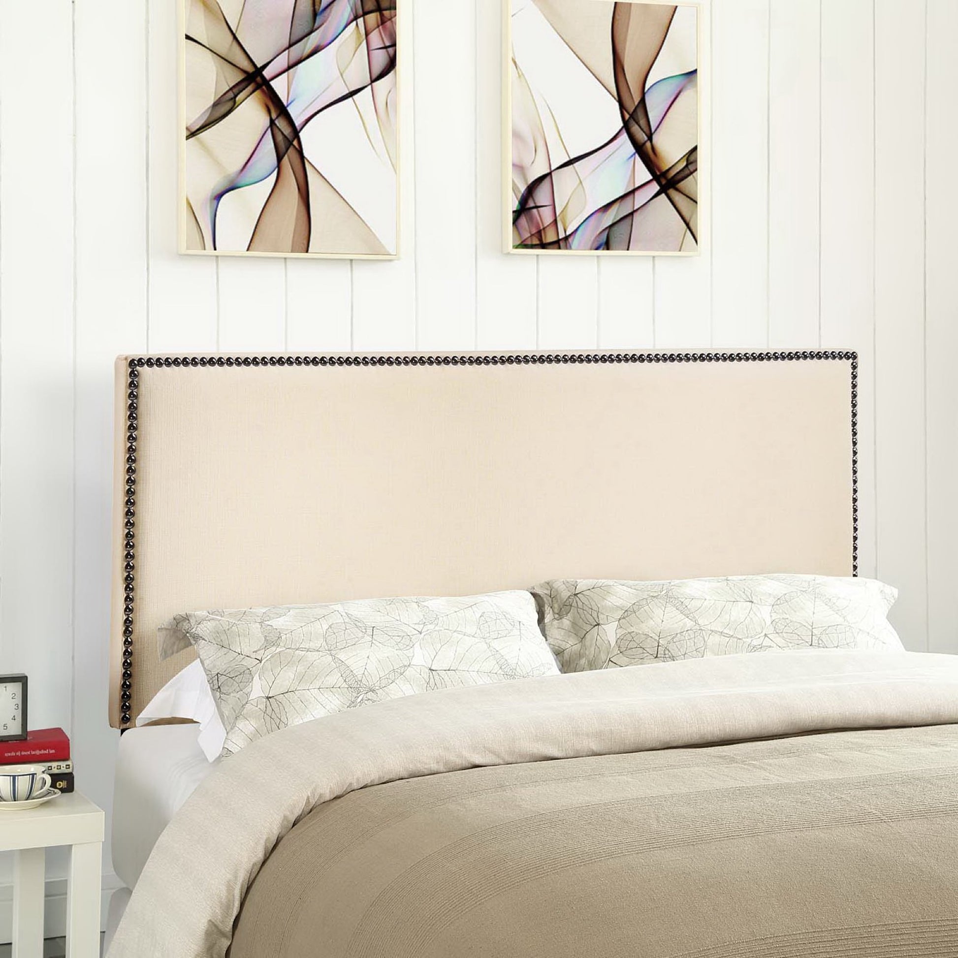 Region Nailhead Upholstered Full Headboard