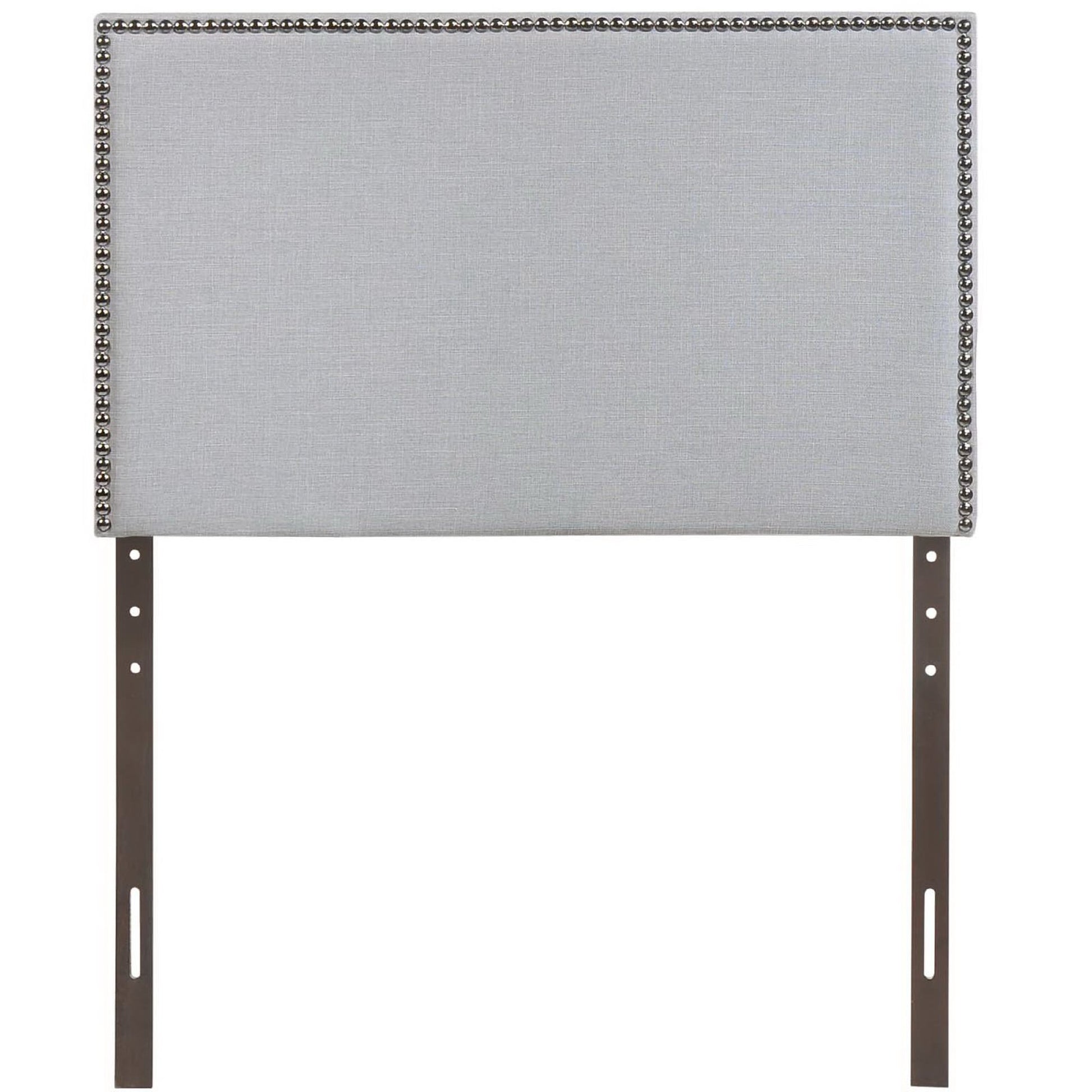 Region Nailhead Upholstered Twin Headboard