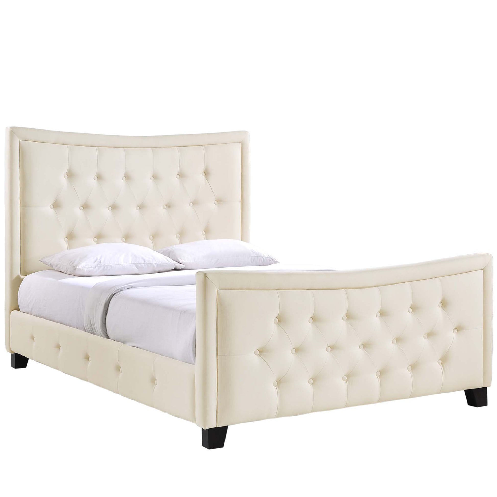 Claire Bed - Ivory
