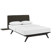 Tracy 3 Piece Bedroom Set - Cappuccino Brown