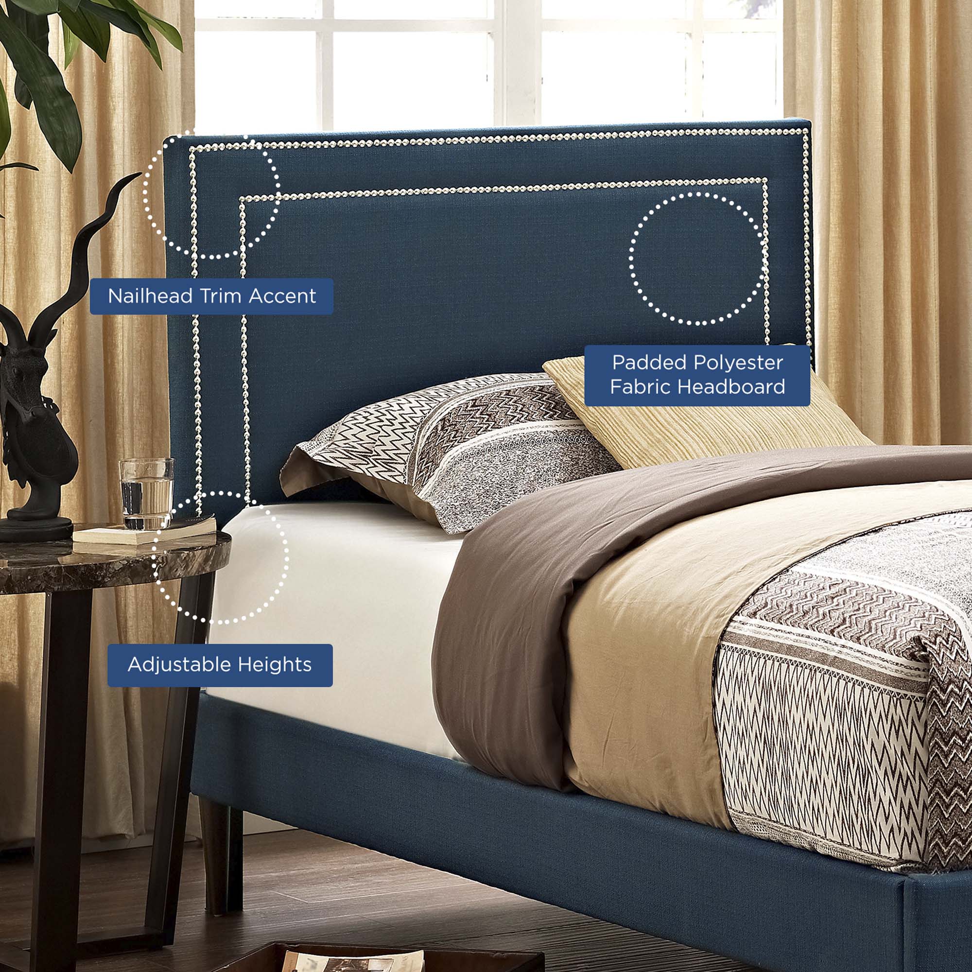 Jessamine Upholstered Headboard