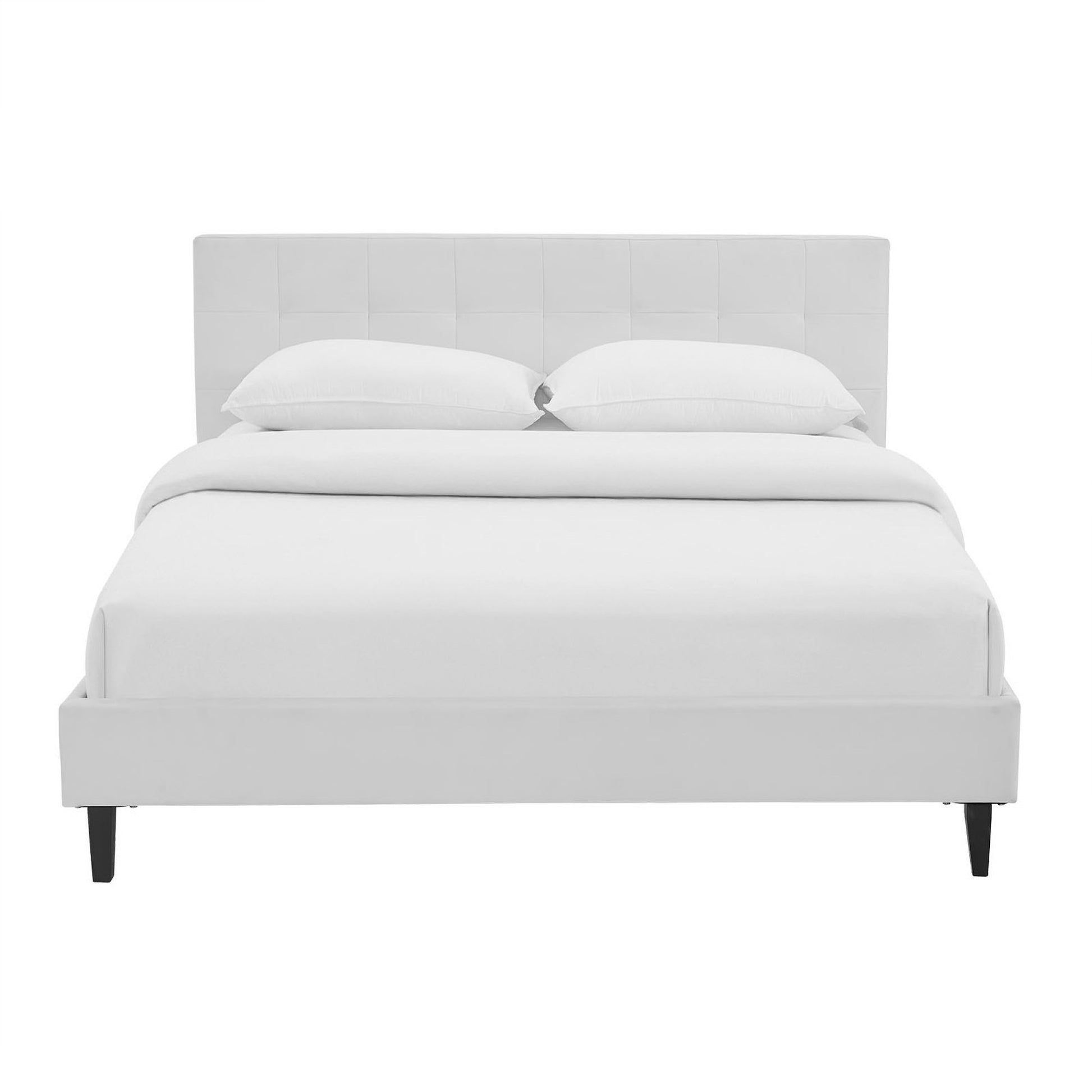 Linnea Faux Leather Queen Bed
