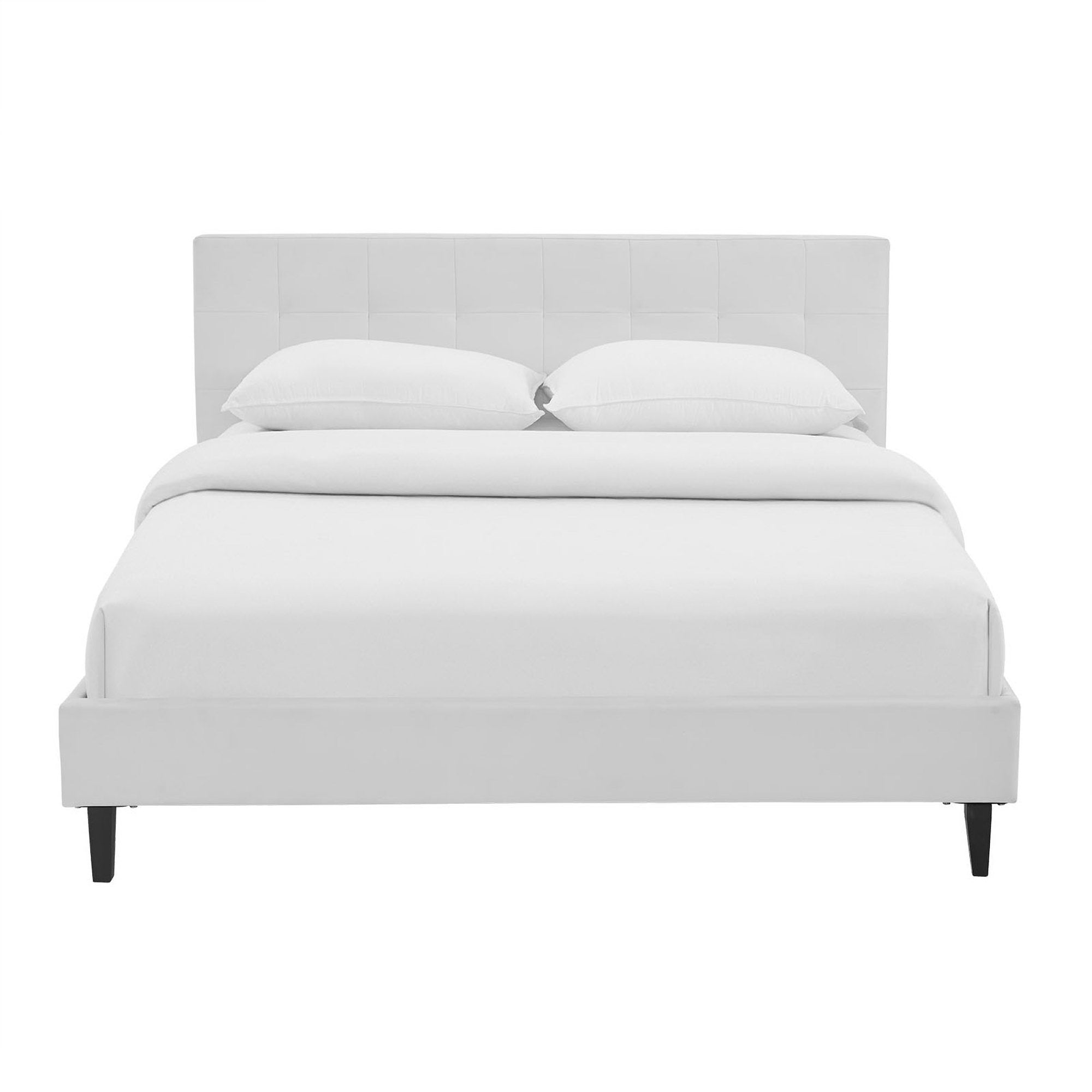 Linnea Faux Leather Queen Bed
